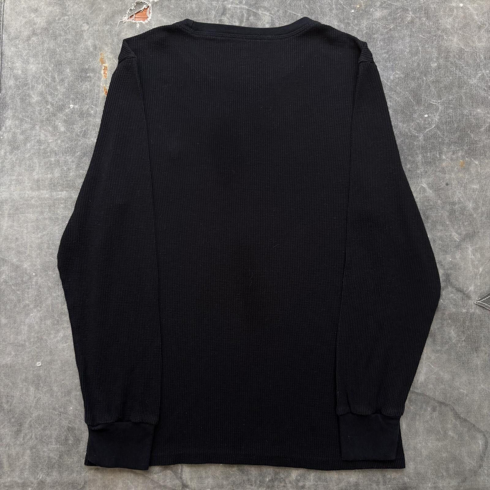 U.S. Polo Assn. Vintage Y2K U.S. Polo Assn. Black Grunge Skate Thermal Shirt Size US M / EU 48-50 / 2 - 5 Thumbnail