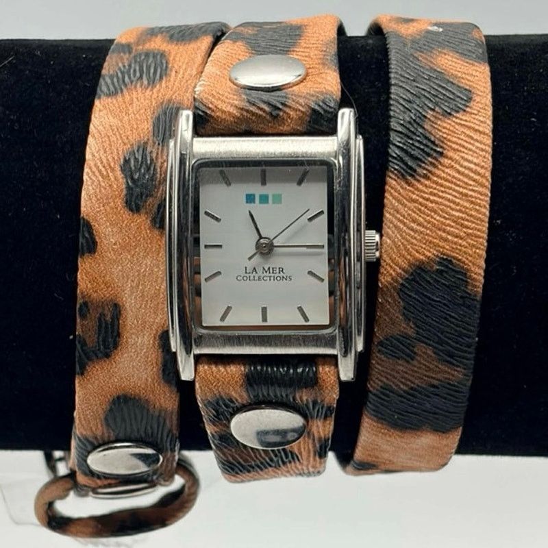 Other Tan Leopard Print La Mer Wrap Watch Size ONE SIZE - 2 Thumbnail