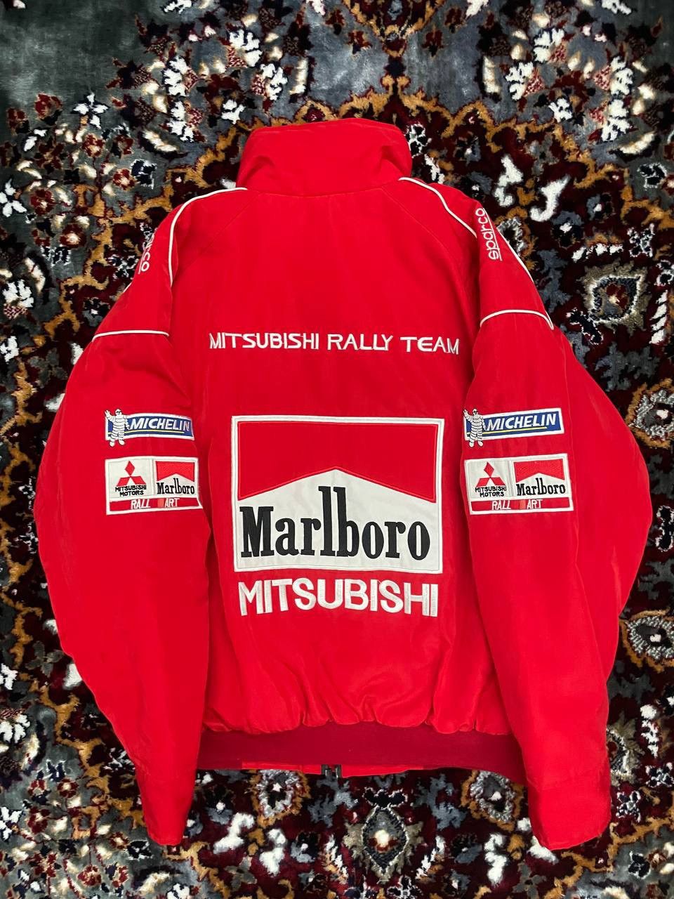 Marlboro 🔥Vintage Malboro x Mitsubishi Racing Bomber Jacket🔥 Size US M / EU 48-50 / 2 - 1 Thumbnail