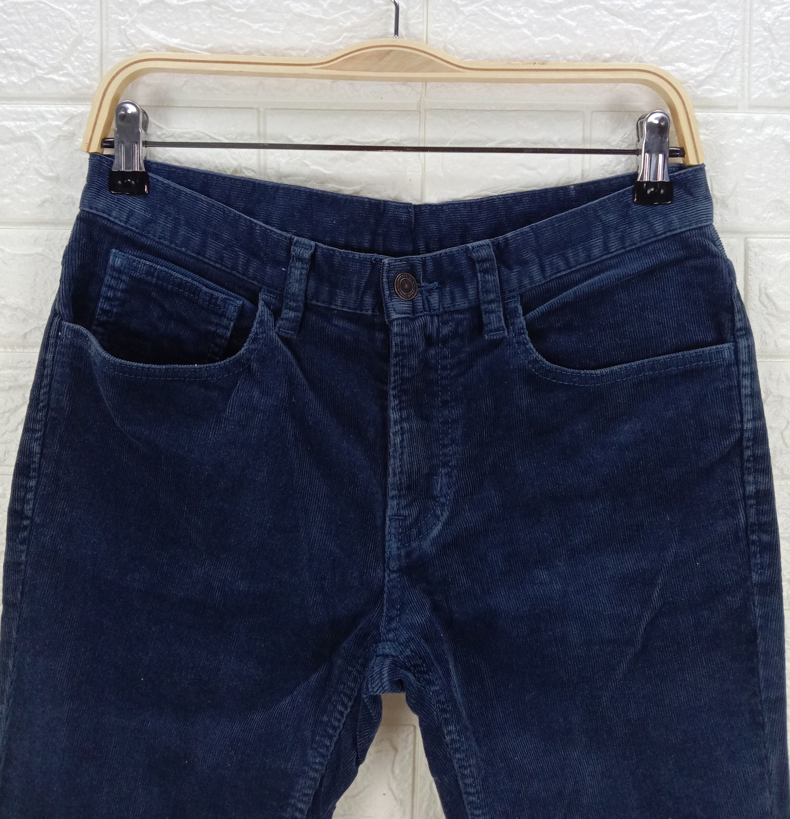 Lounge Lizard Vintage Lounge Lizard Slim Cut Leg Zipper Corduroy Pants Size US 30 / EU 46 - 2 Thumbnail