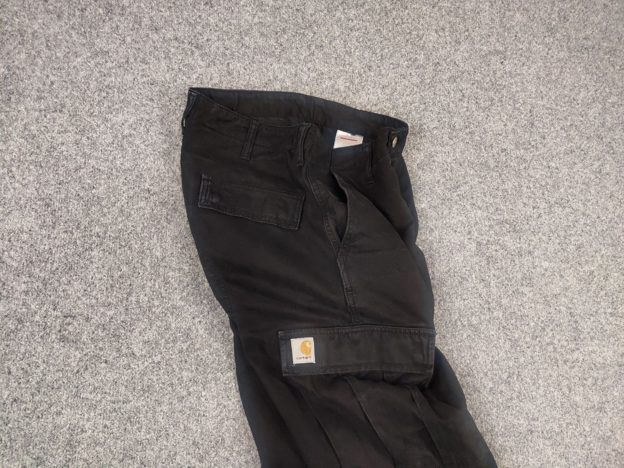 Carhartt Vintage Carhartt Canvas Black cargo pants usa Workwear Size US 32 / EU 48 - 4 Thumbnail
