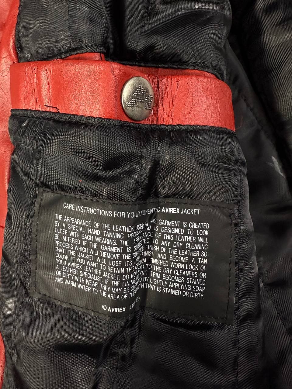 Avirex Vintage Avirex King Casino All Leather Stadium Bomber Jacket Size US XXL / EU 58 / 5 - 14 Thumbnail