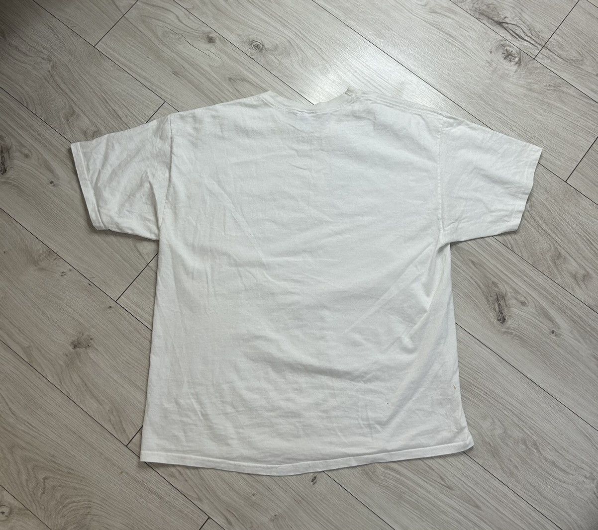 Old Navy × Vintage Vintage 90s 99 USA American Flag Graphic Tee Size US XL / EU 56 / 4 - 2 Thumbnail