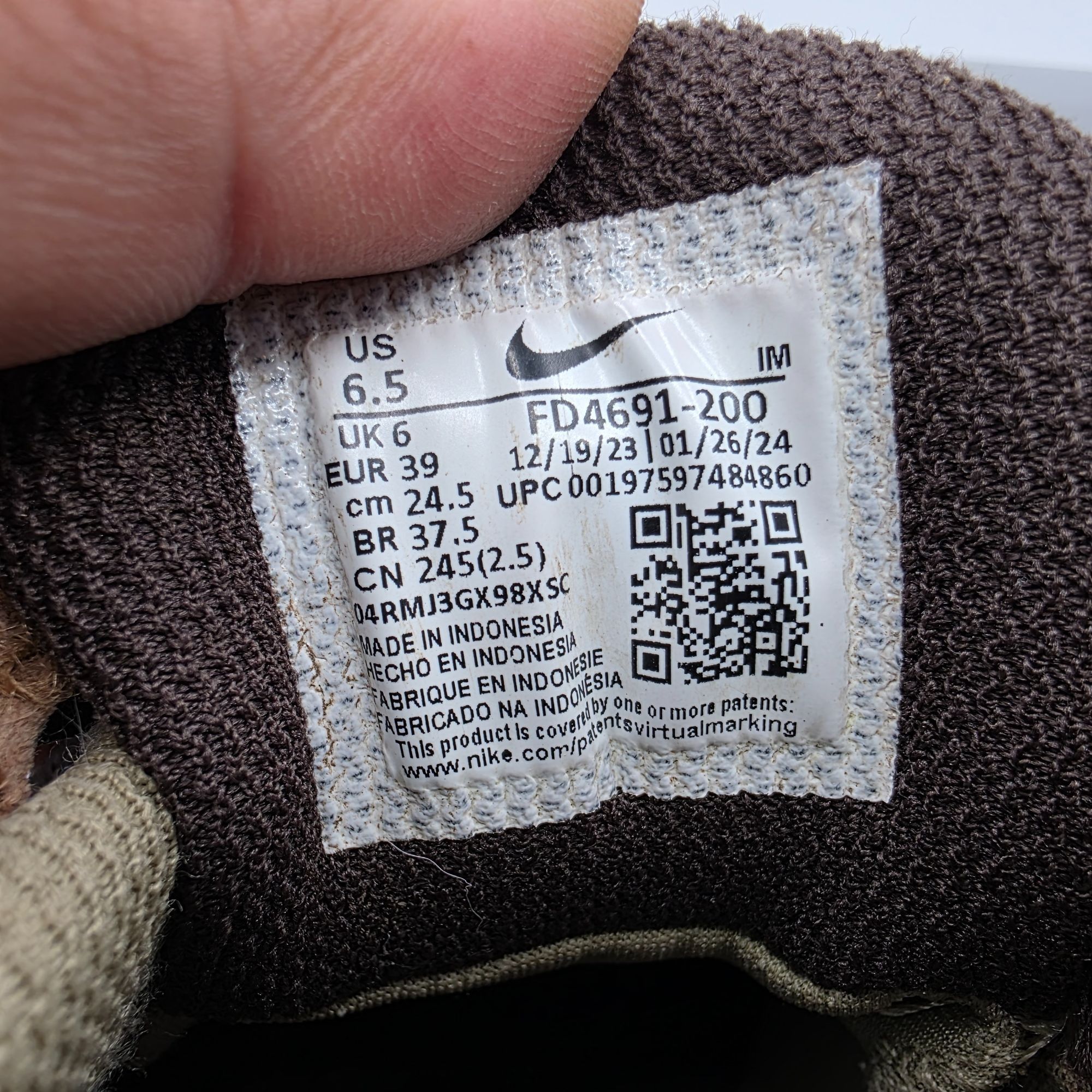 Nike Nike SB Vertebrae Brown Cacao Wow Dragon Red Mens Shoes Size Size US 6.5 / EU 39-40 - 5 Thumbnail
