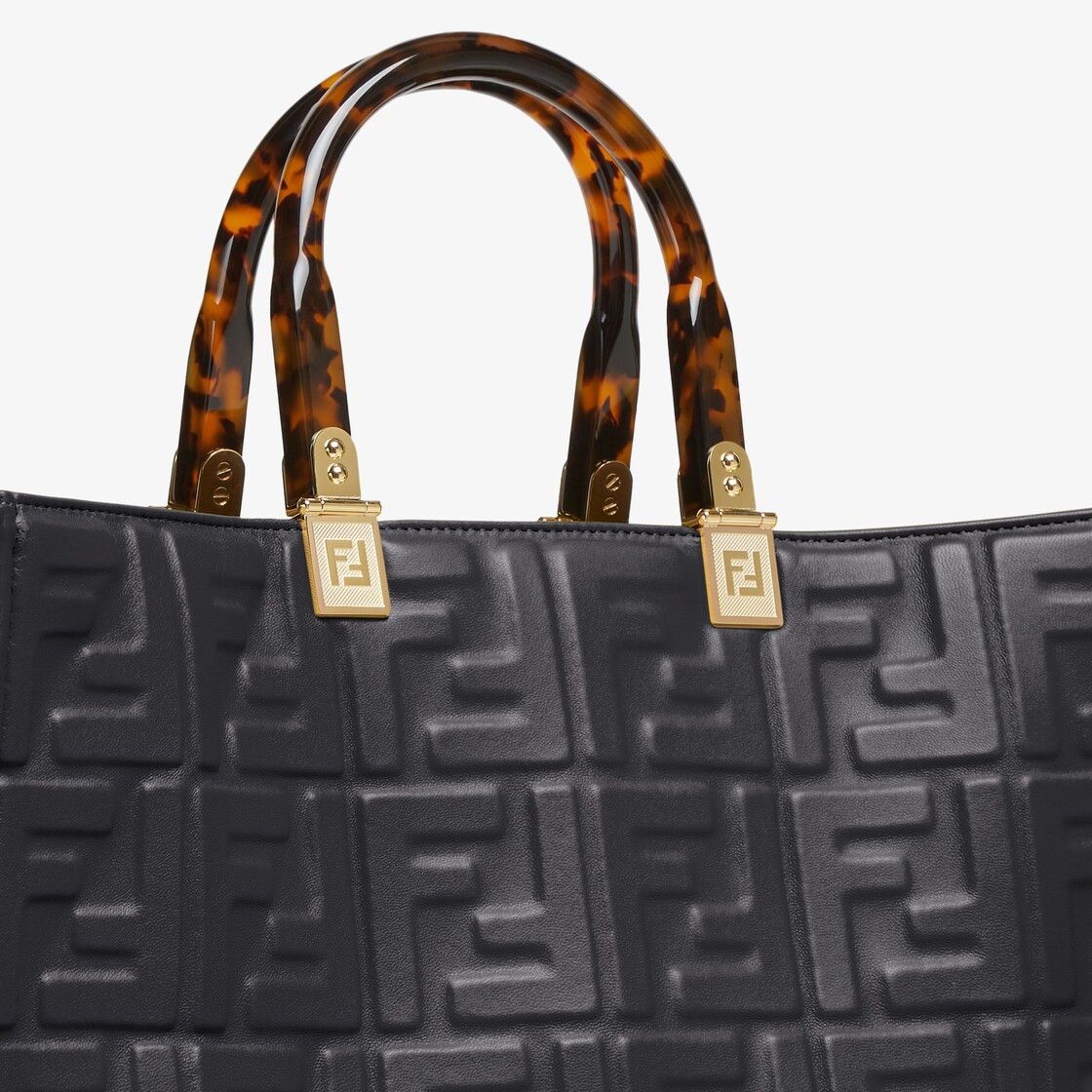 Fendi o1s1wg111025 Size: OS / Sunshine Medium Bag in Black Size ONE SIZE - 5 Thumbnail