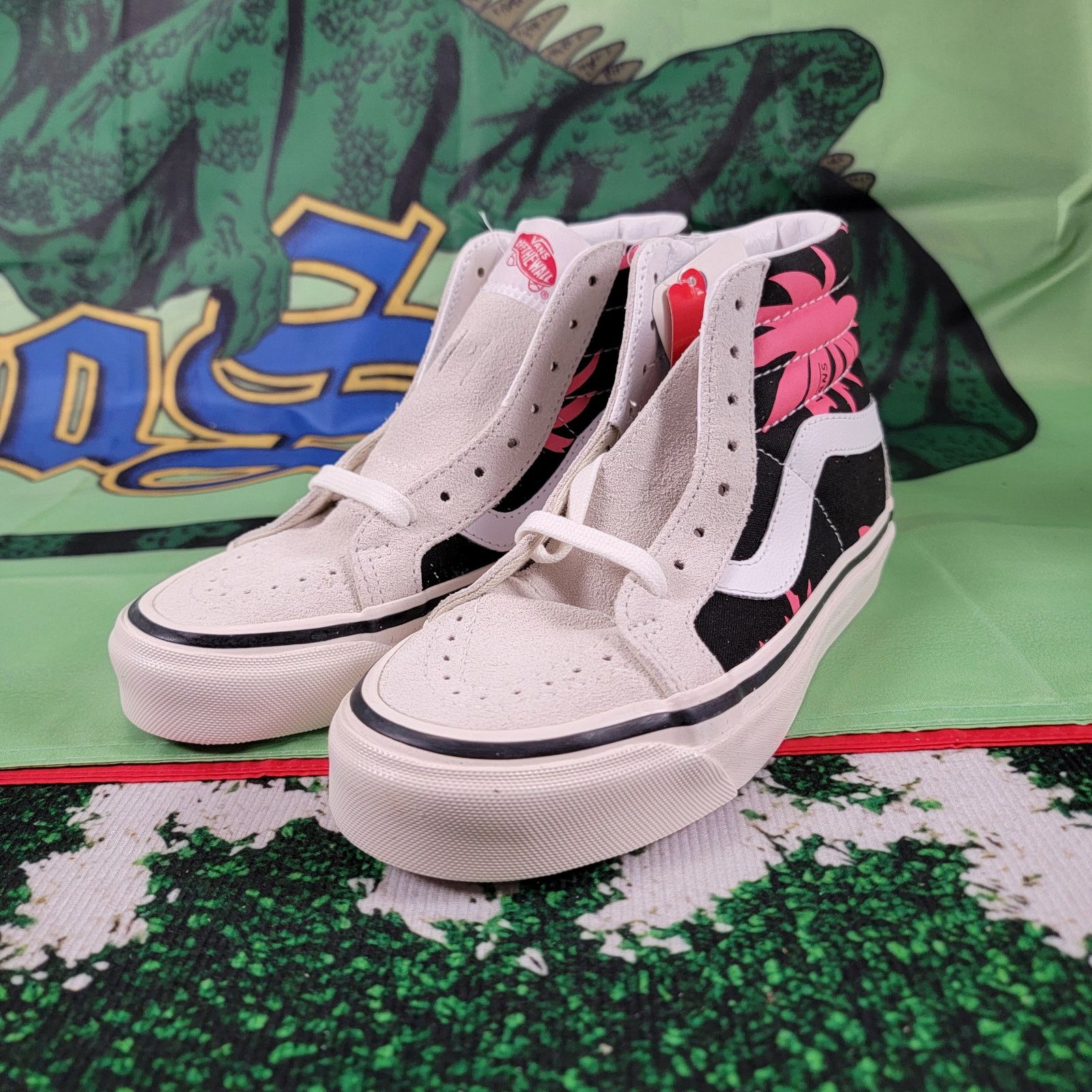 Vans Vans Sk8-Hi 38 Dx Anaheim Factory Black/Pink Sz 4.5M/6W Size US 6 / IT 36 - 2 Thumbnail