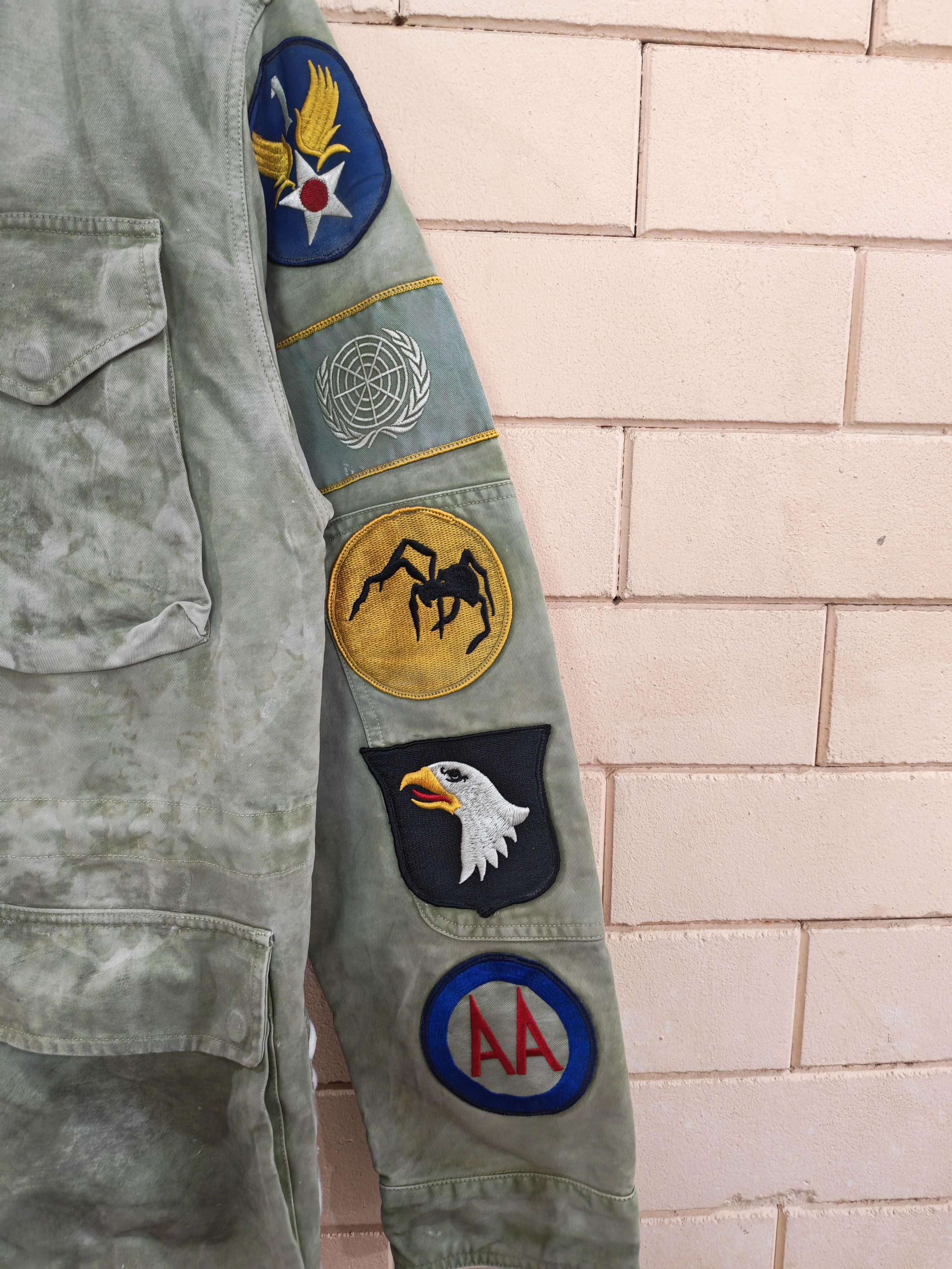 Off-White Off White Patches Field Military Jacket Size US XS / EU 42 / 0 - 3 Thumbnail