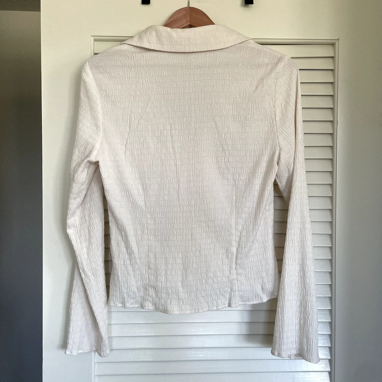 ASTR The Label ASTR the Label Flyaway Smocked Romantic Regency Blouse S Size S / US 4 / IT 40 - 6 Thumbnail
