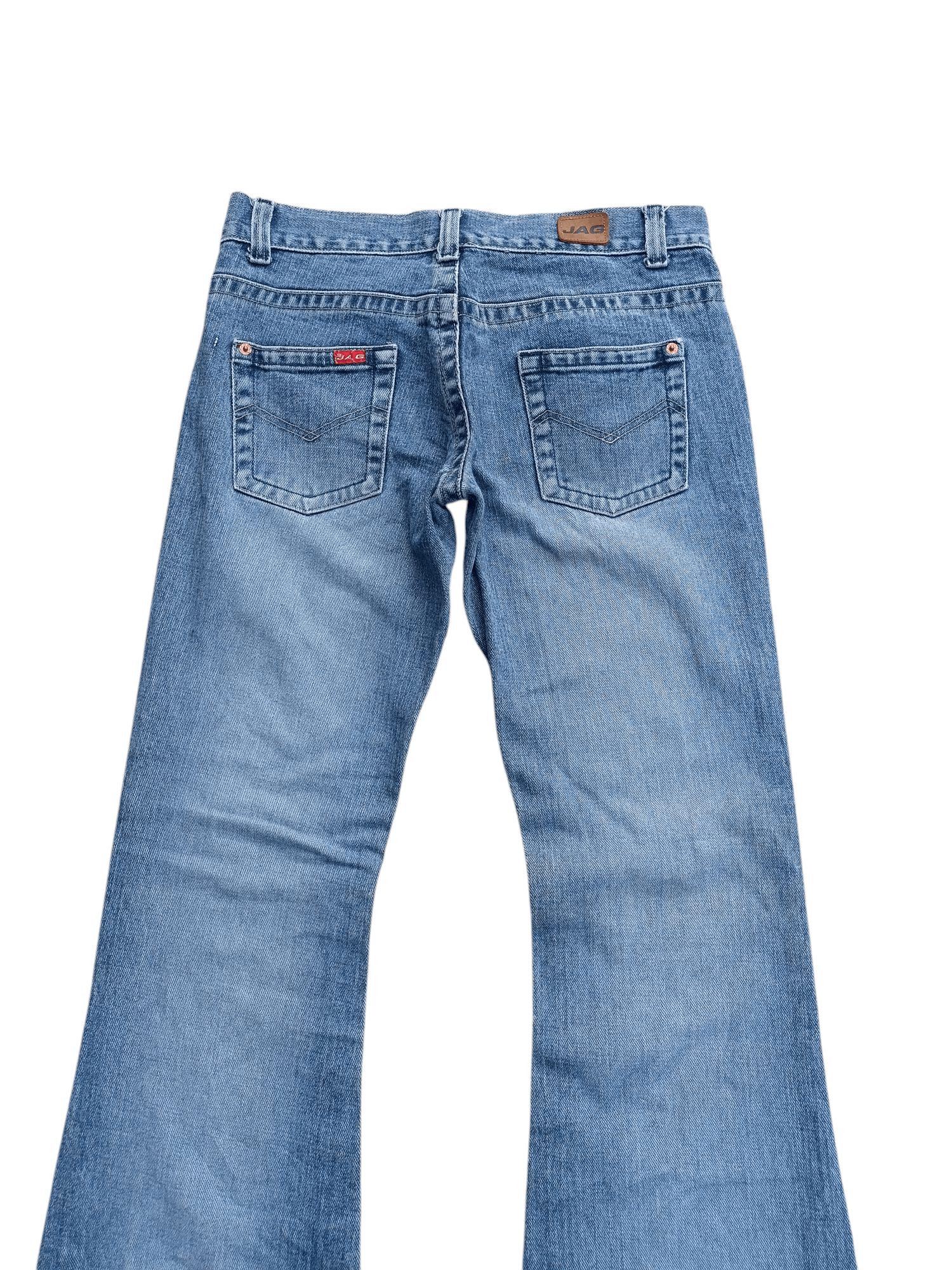 Vintage SICK FLARED 💥 JAG SUPER FLARED JEANS E234 Size US 30 / EU 46 - 10 Thumbnail