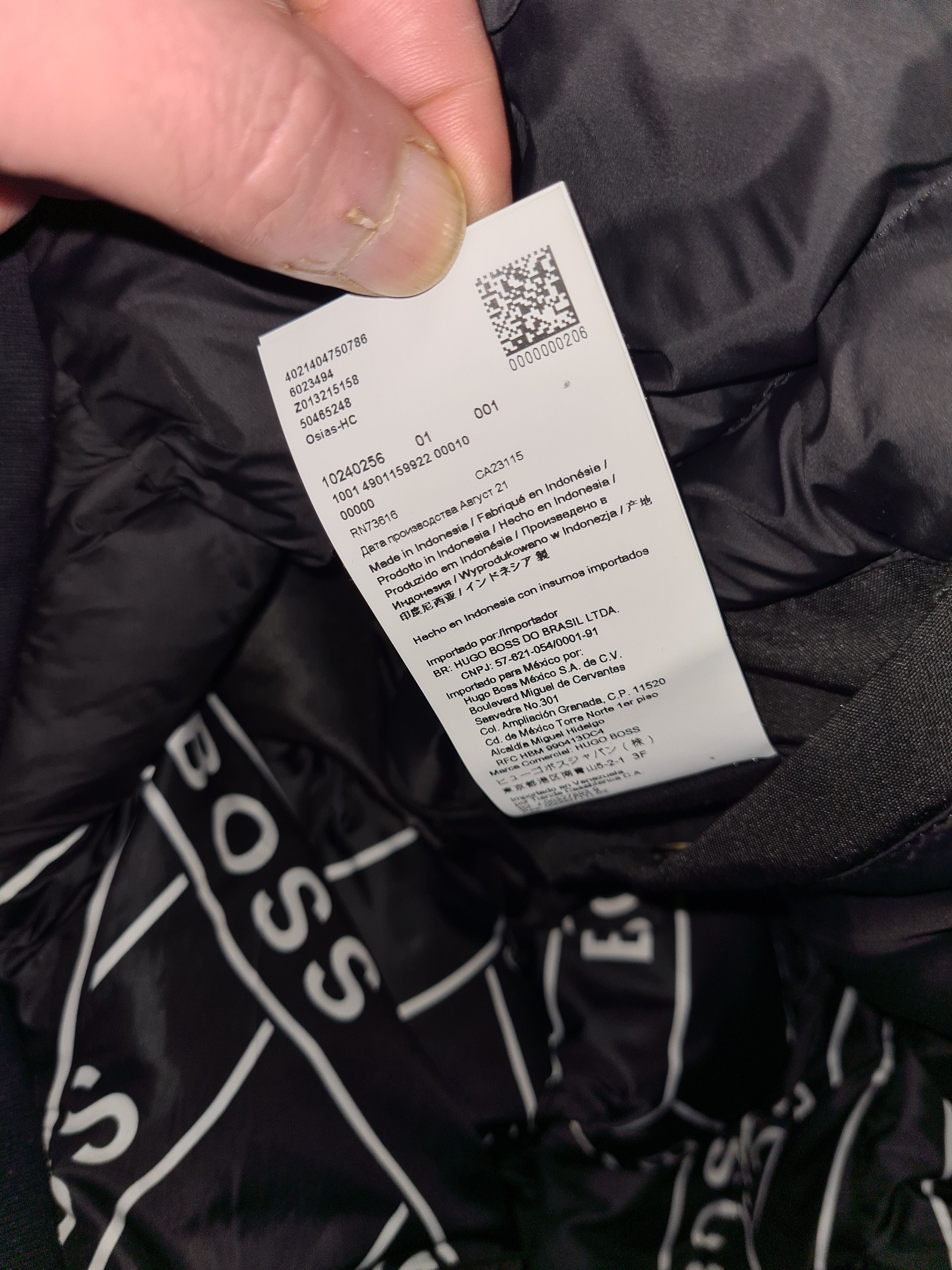 Hugo Boss Hugo Boss Black Parka Fur Hood Size US L / EU 52-54 / 3 - 6 Thumbnail
