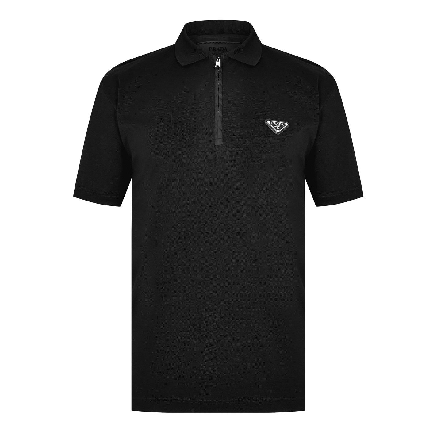 Prada PRADA Triangle Logo Polo Shirt Size US S / EU 44-46 / 1 - 1 Thumbnail