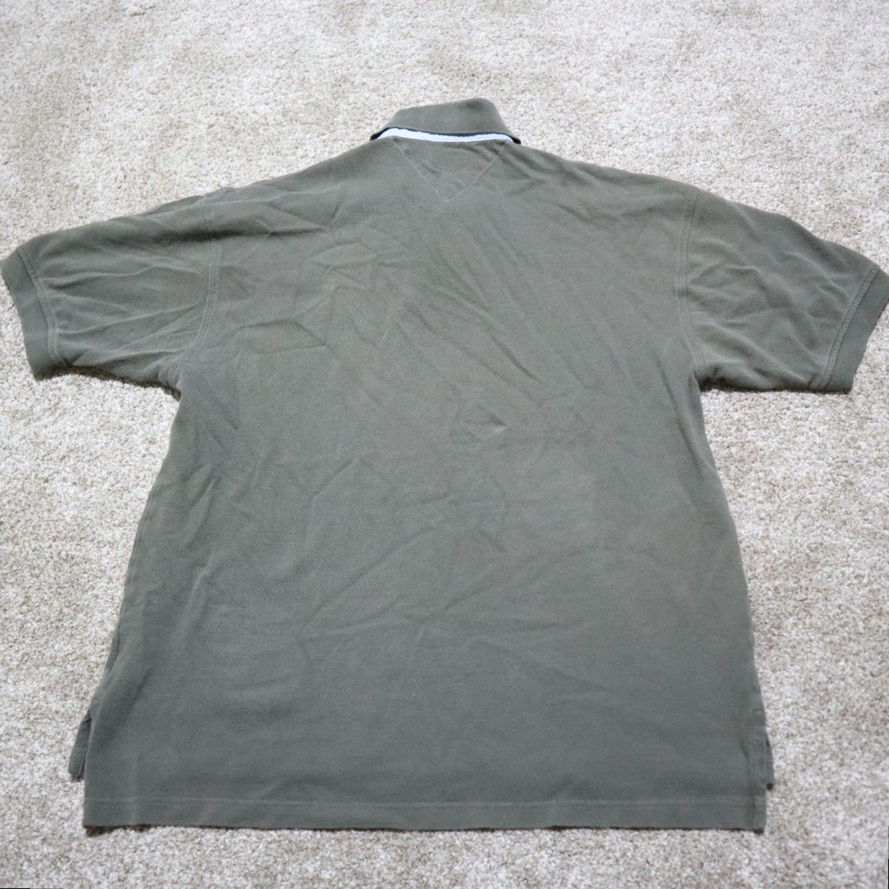 Tommy Hilfiger Tommy Hilfiger Golf Polo Shirt Brown Beige Cotton 100% Size Large L Mens Shirt Polo Beige Golf 90s Merch Size US L / EU 52-54 / 3 - 8 Thumbnail