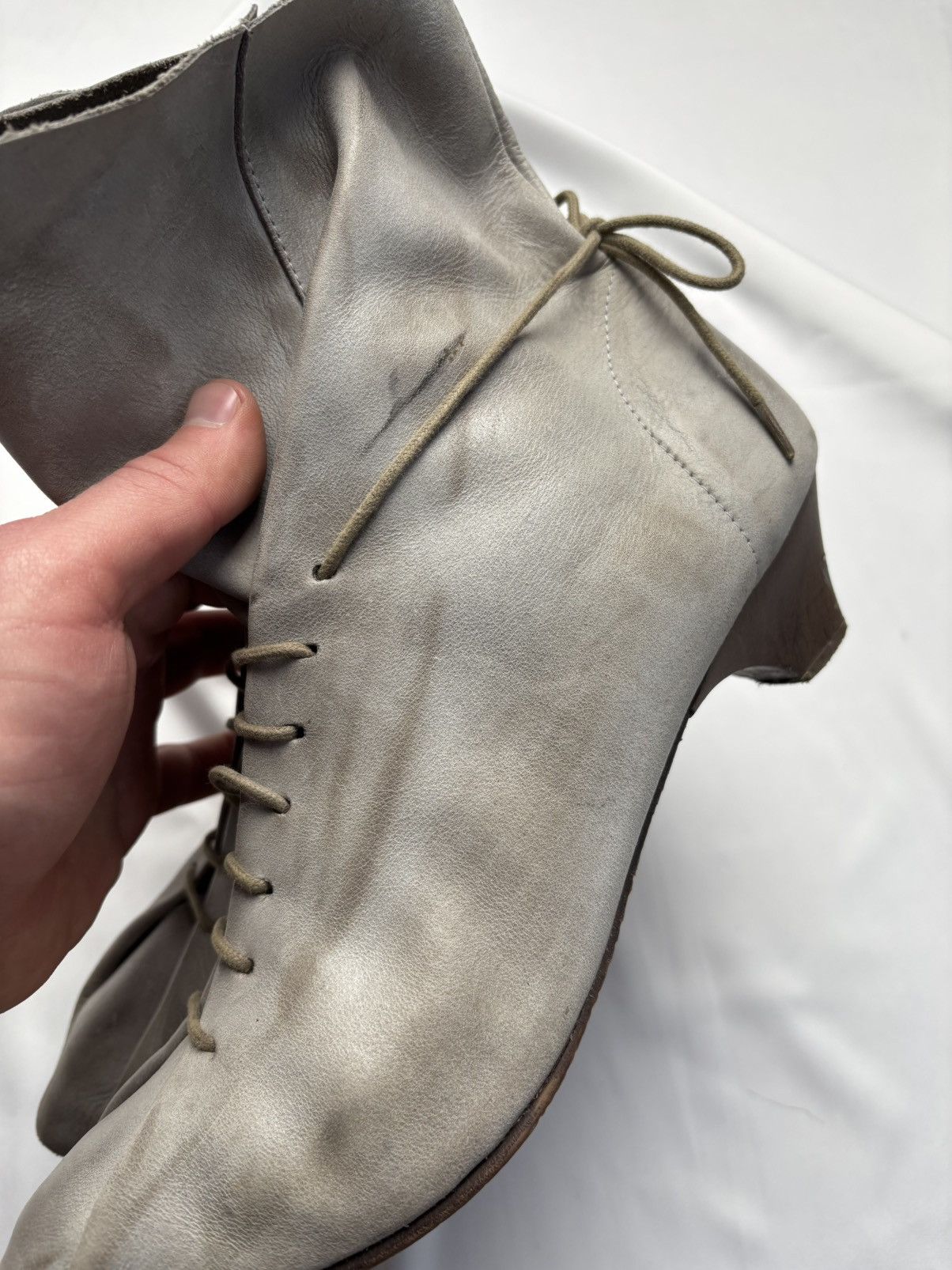Vintage Vintage 80s rare heels lace up boots Size US 8.5 / EU 41-42 - 9 Thumbnail