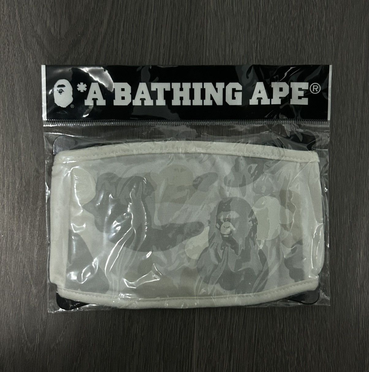 Bape A Bathing Ape BAPE White Face Mask Size ONE SIZE - 1 Thumbnail