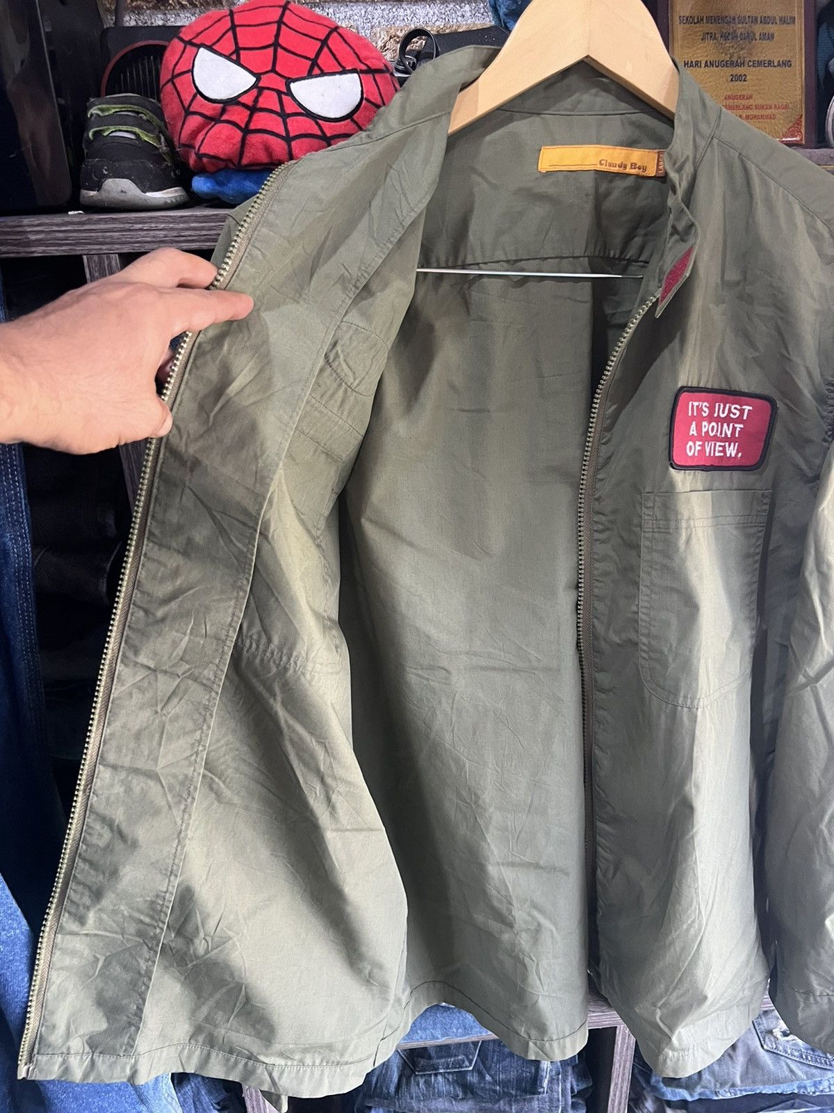 Other 🔥Claudy Boy Patches Zipper Jacket Size US M / EU 48-50 / 2 - 11 Thumbnail