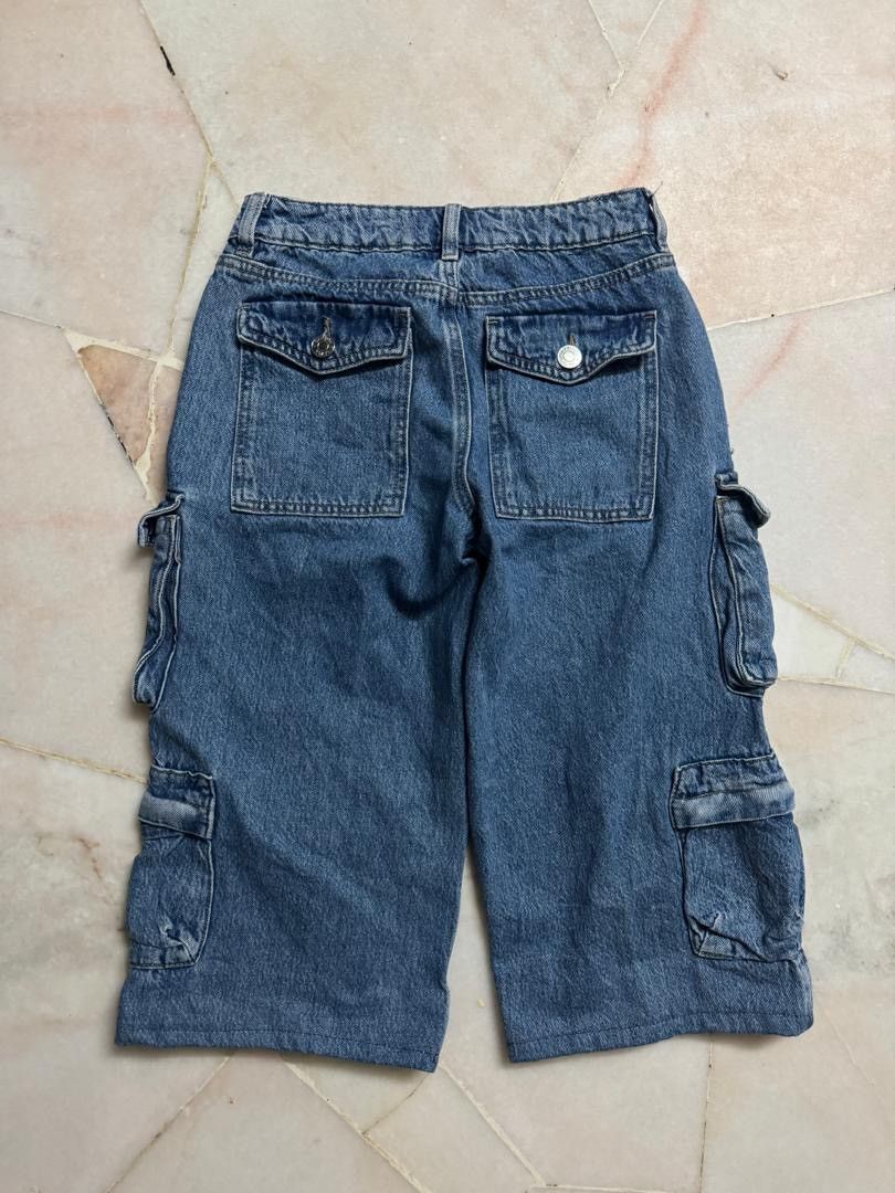 Japanese Brand Jorts Japanese Garage Denim Multipocket Travis Scott style Size 25" / US 0 / IT 36 - 6 Thumbnail