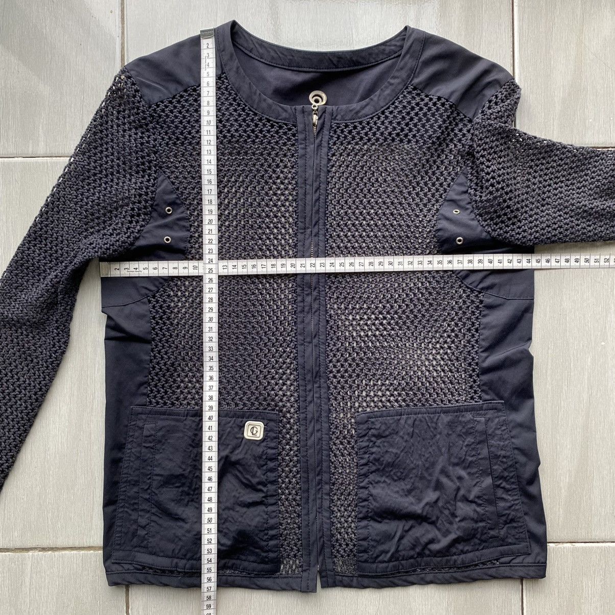 Designer × Vintage Fishnet Cool Rick Owens Style Mesh Longsleeve Size US M / EU 48-50 / 2 - 19 Thumbnail