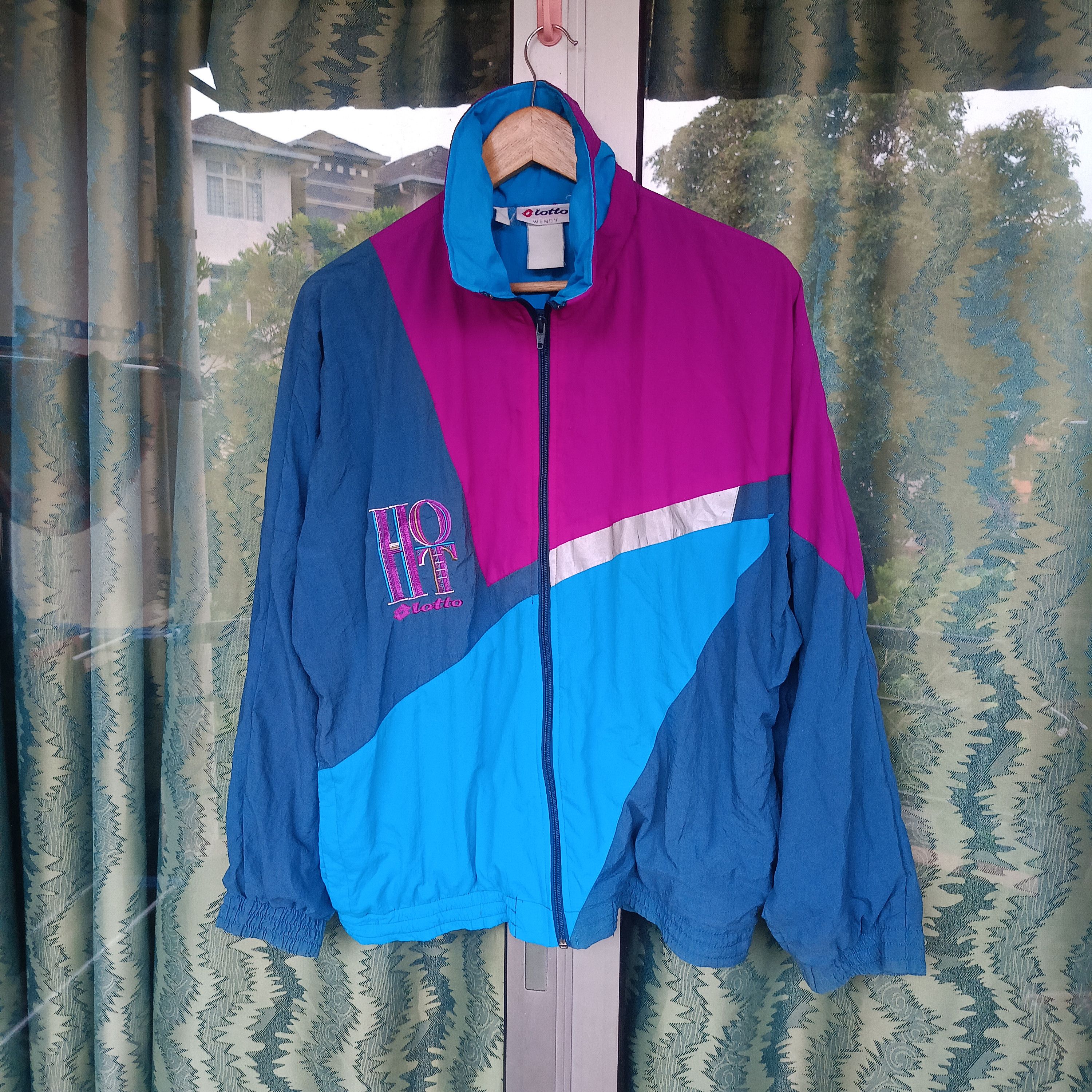 Lotto Sport Vintage Lotto Jacket Reflective Size US M / EU 48-50 / 2 - 2 Thumbnail