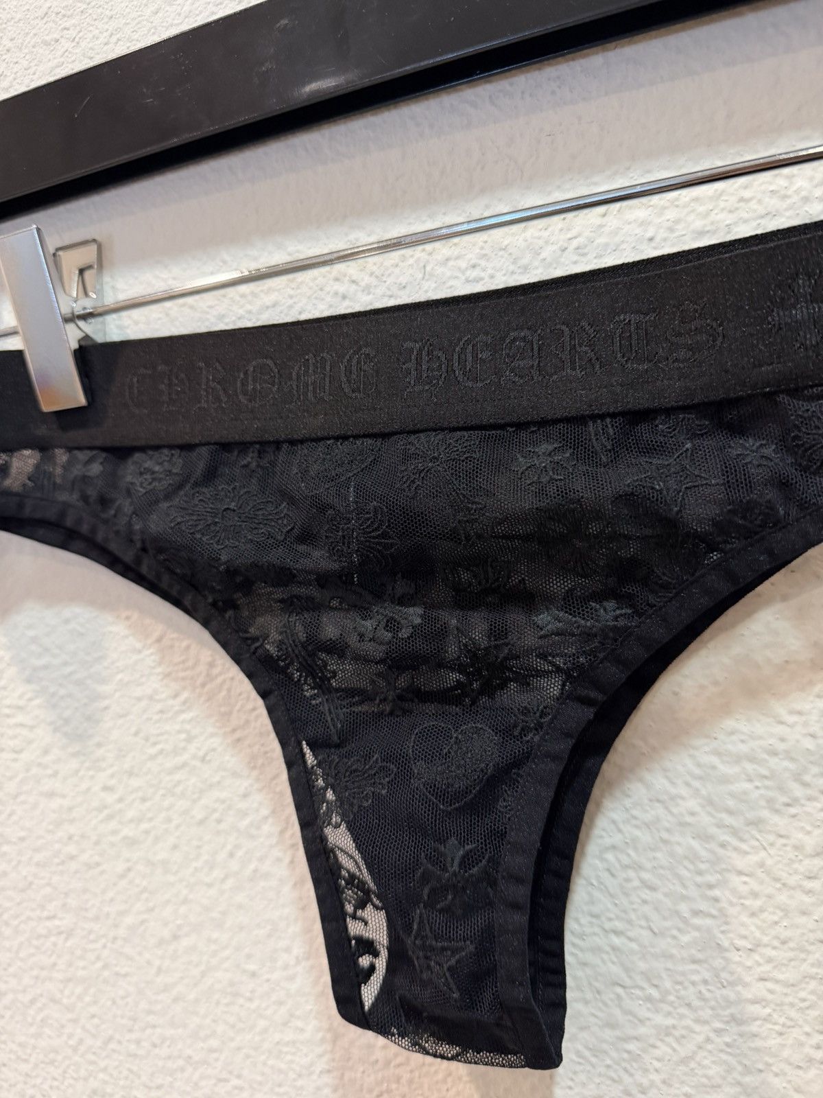 Chrome Hearts CH Lace Thong M Size ONE SIZE - 4 Thumbnail