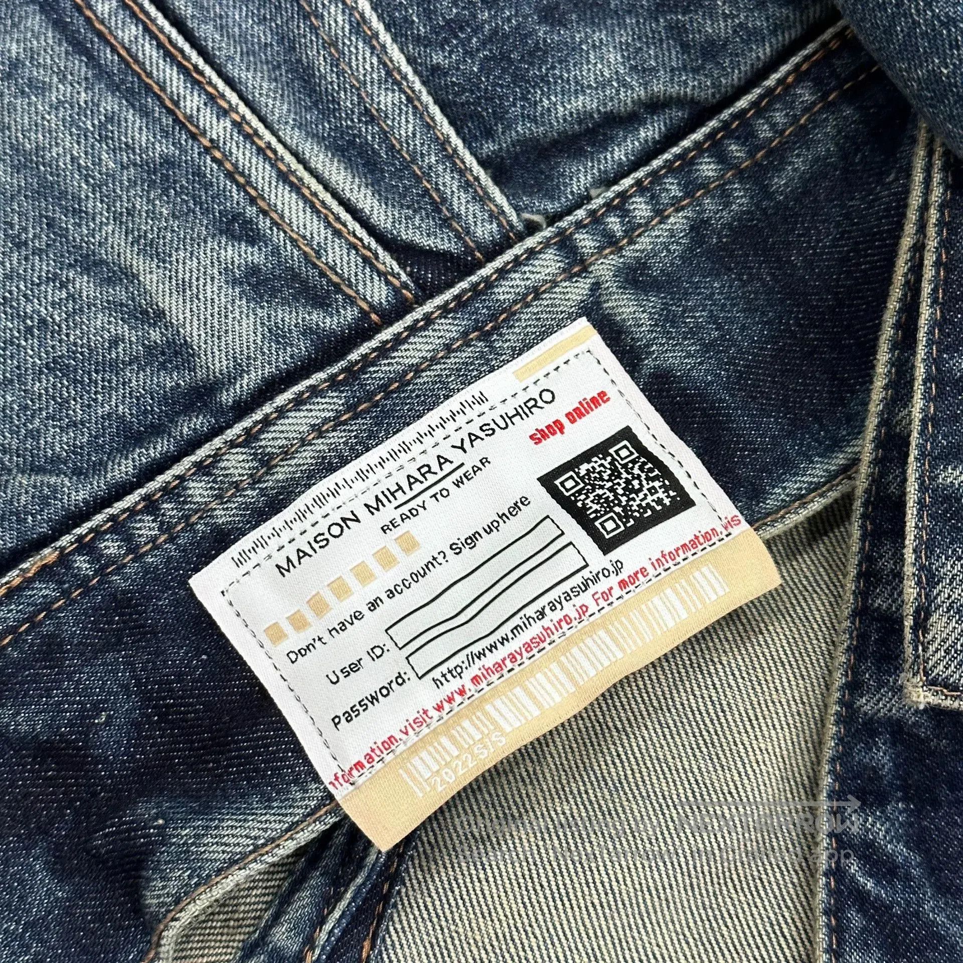 Maison MIHARA YASUHIRO Maison Mihara Yasuhiro Distressed Denim Jacket. Size US L / EU 52-54 / 3 - 3 Thumbnail