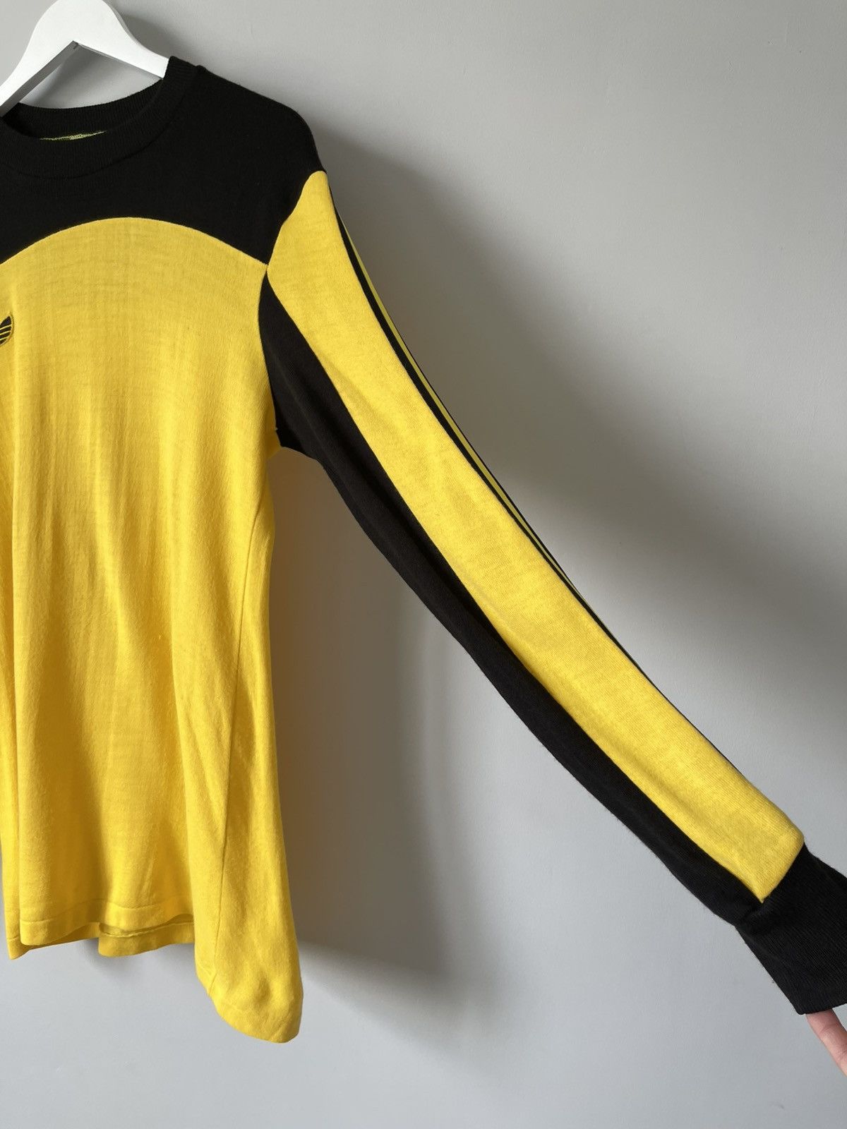 Adidas Vintage 80's Adidas Ventex Template Long Sleeve Jersey Shirt Size US M / EU 48-50 / 2 - 7 Thumbnail