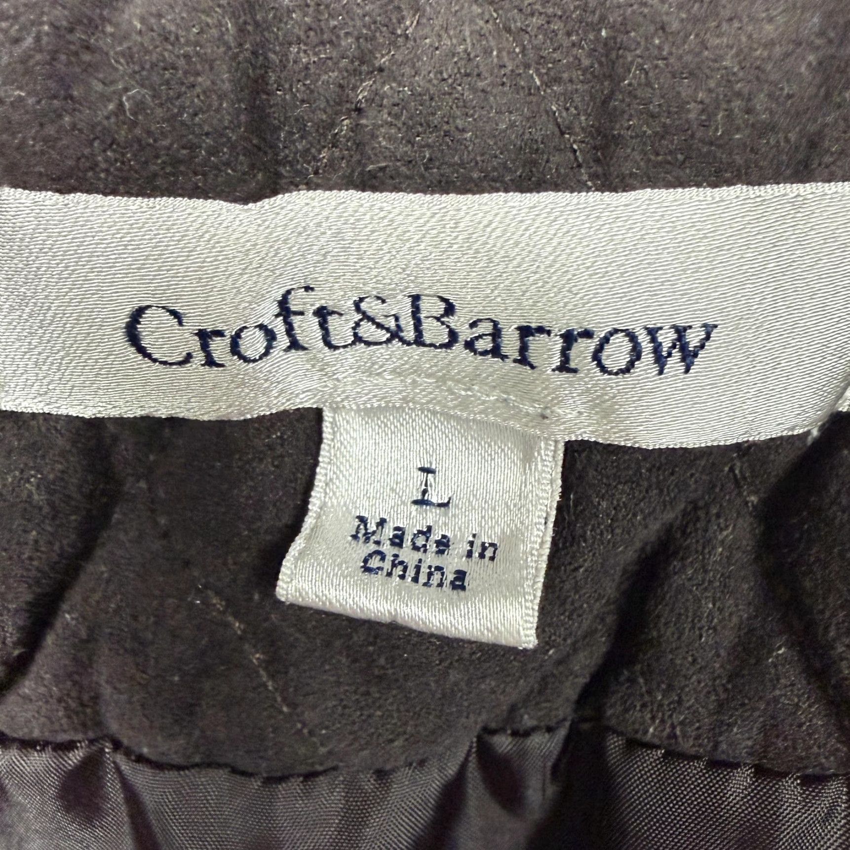 Croft & Barrow Croft & Barrow Vest Womens Large Brown Quilted Full Zip Warm Minimal Gorpcore Size L / US 10 / IT 46 - 5 Thumbnail
