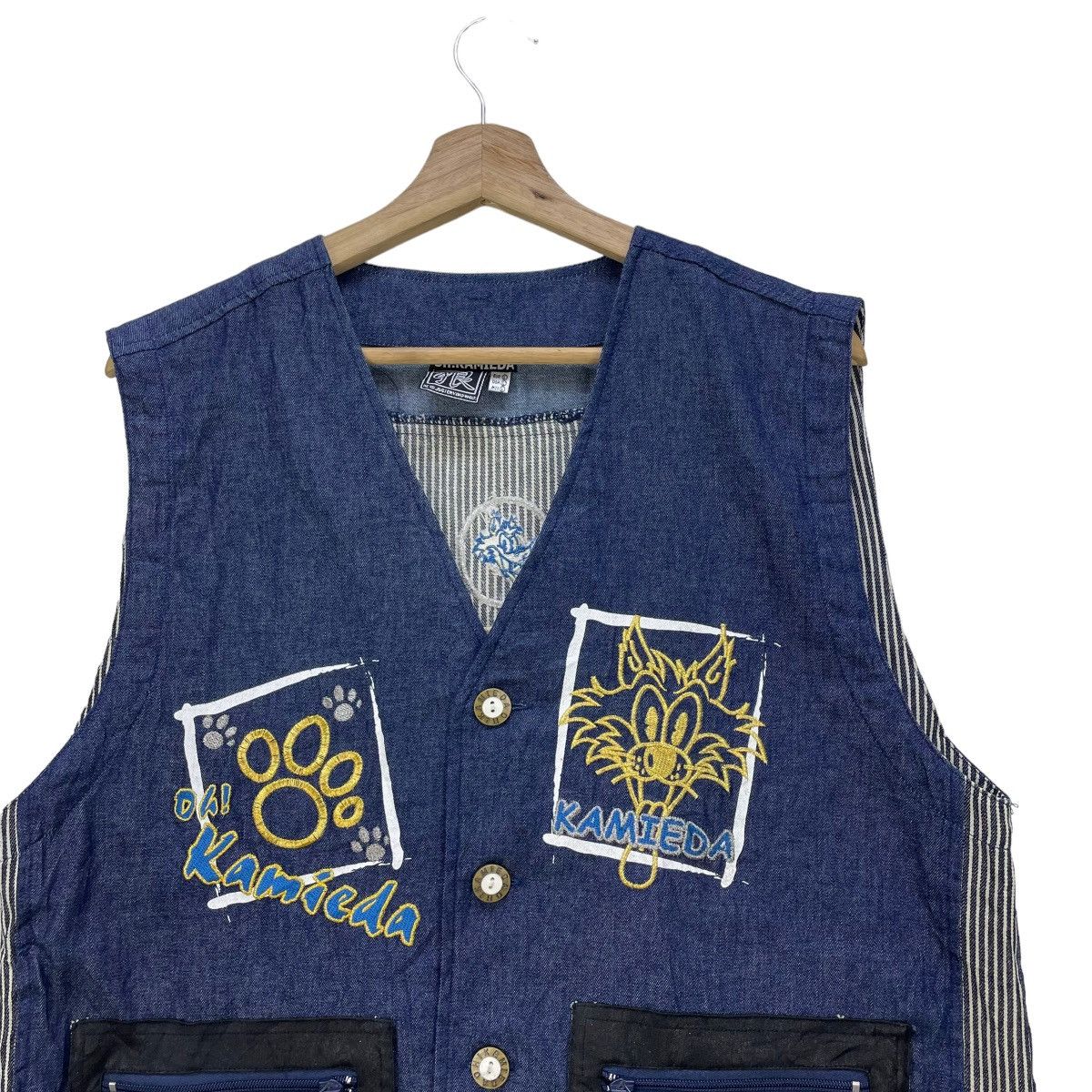 Japanese Brand Japanese Brand Oh!Kameida Vest Jacket Size US M / EU 48-50 / 2 - 3 Thumbnail