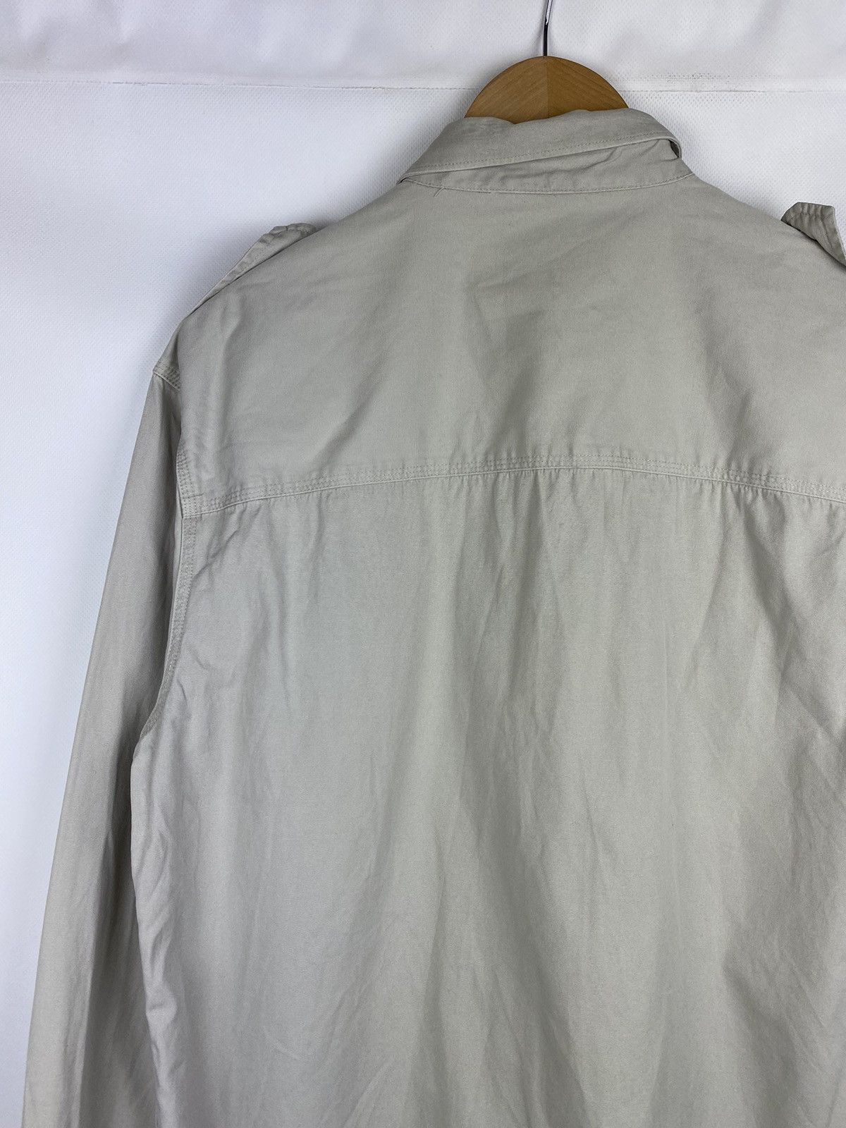 Levi's × Vintage Levis Red Tab vintage men’s military shirt overshirt Size US XL / EU 56 / 4 - 18 Thumbnail