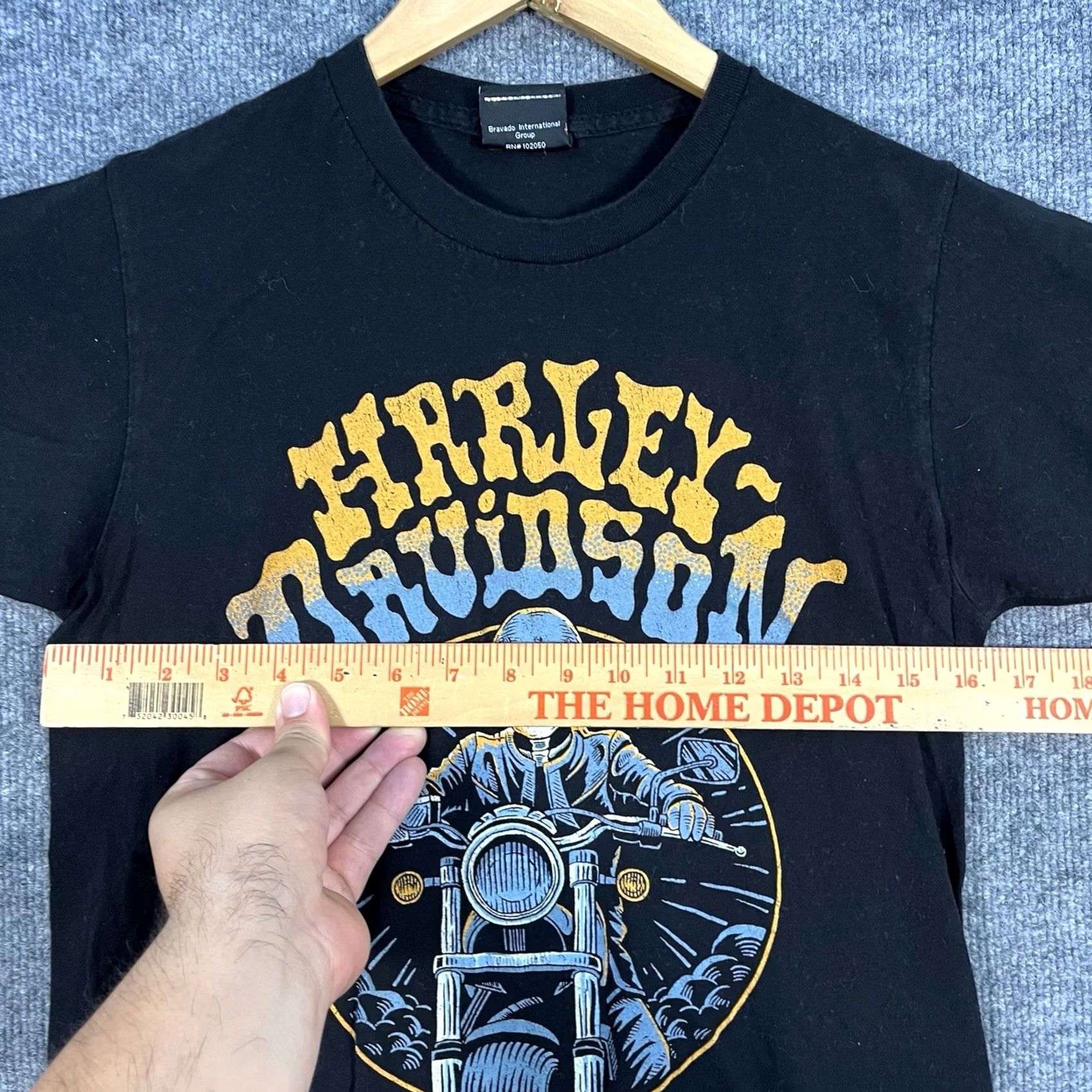 Harley Davidson Harley-Davidson Shirt Mens S Black Lynchburg Tennessee Skull Biker Graphic Size US S / EU 44-46 / 1 - 5 Thumbnail