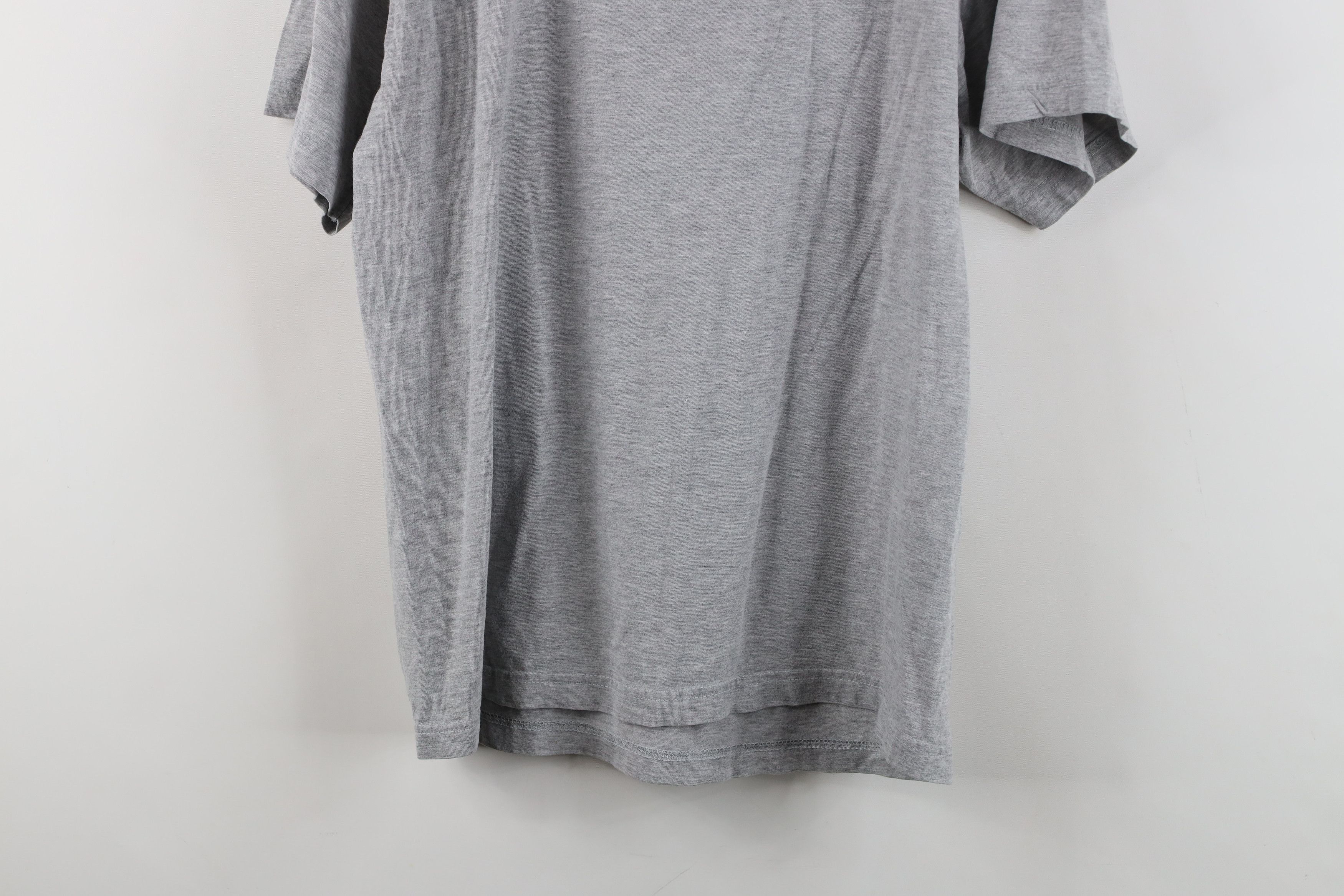 Vintage Vintage 90s Streetwear Spell New York Script T-Shirt Gray Size S / US 4 / IT 40 - 10 Thumbnail