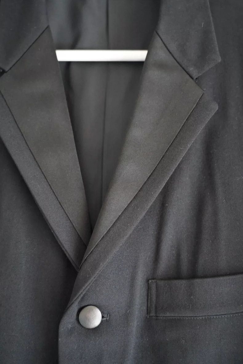 Yohji Yamamoto Yohji Yamamoto Yohji Yamamoto Black Wool Overcoat Size S Size US S / EU 44-46 / 1 - 3 Thumbnail