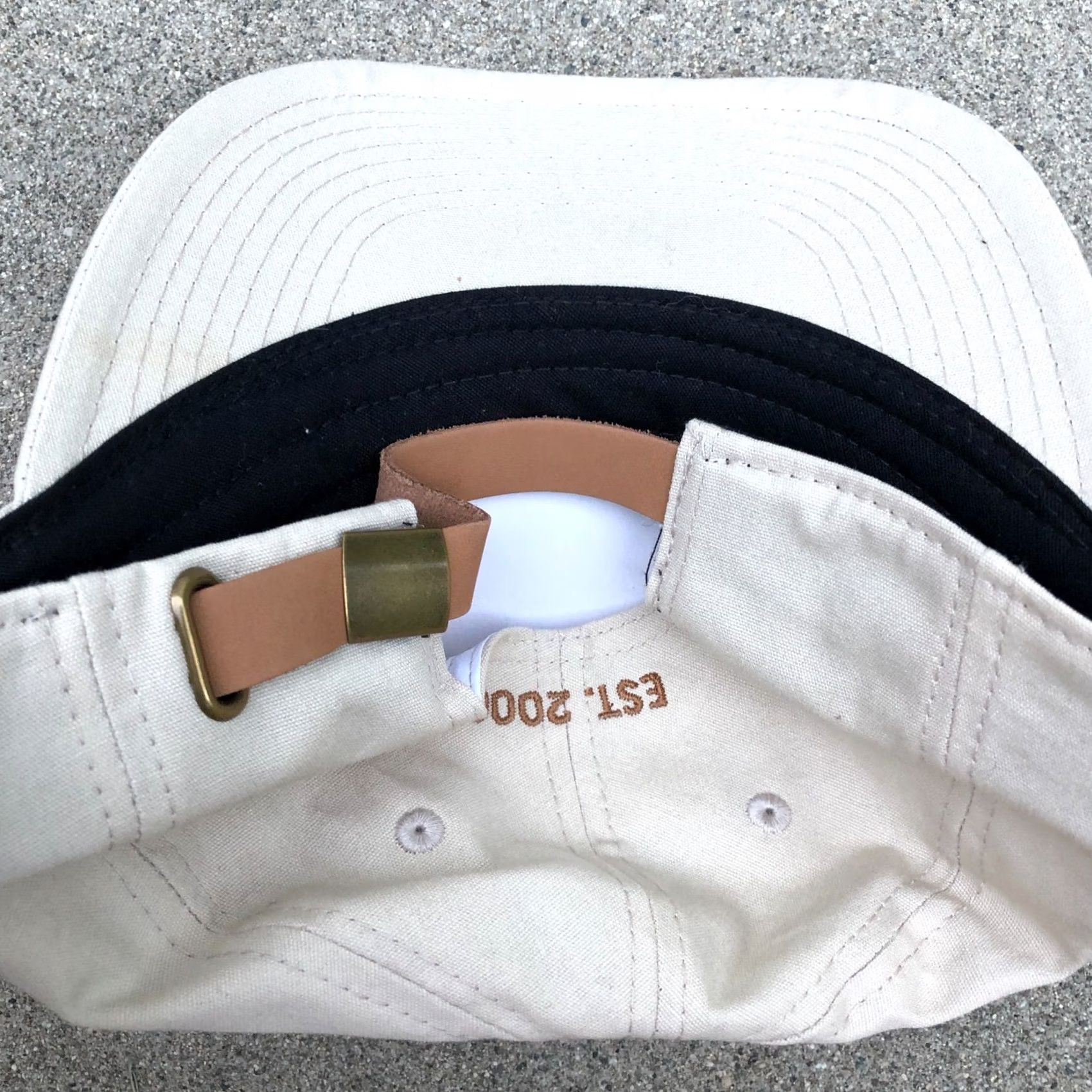 J Brand PUKKA SHERWOOD LAKE CLUB Hat Men's Adjustable Cap Beige One Size Brand New Cap Baseball Cap Navy? Size ONE SIZE - 4 Thumbnail