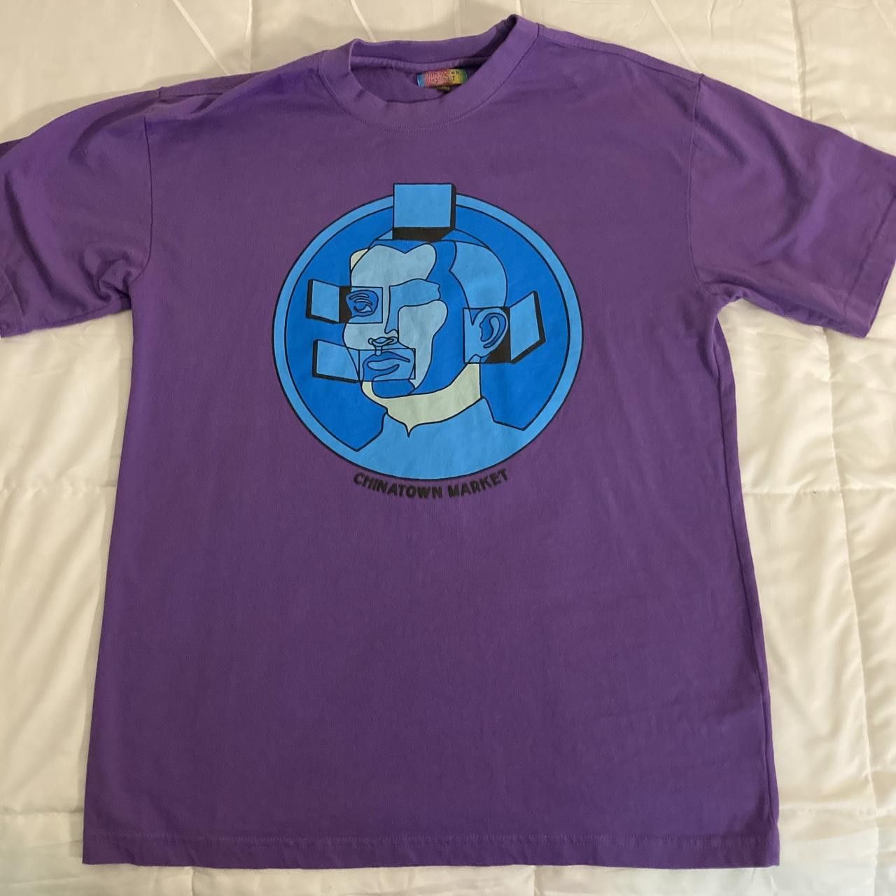 Market Chinatown Market Purple Tee - Things Are Not What They Seem Size US M / EU 48-50 / 2 - 1 Thumbnail