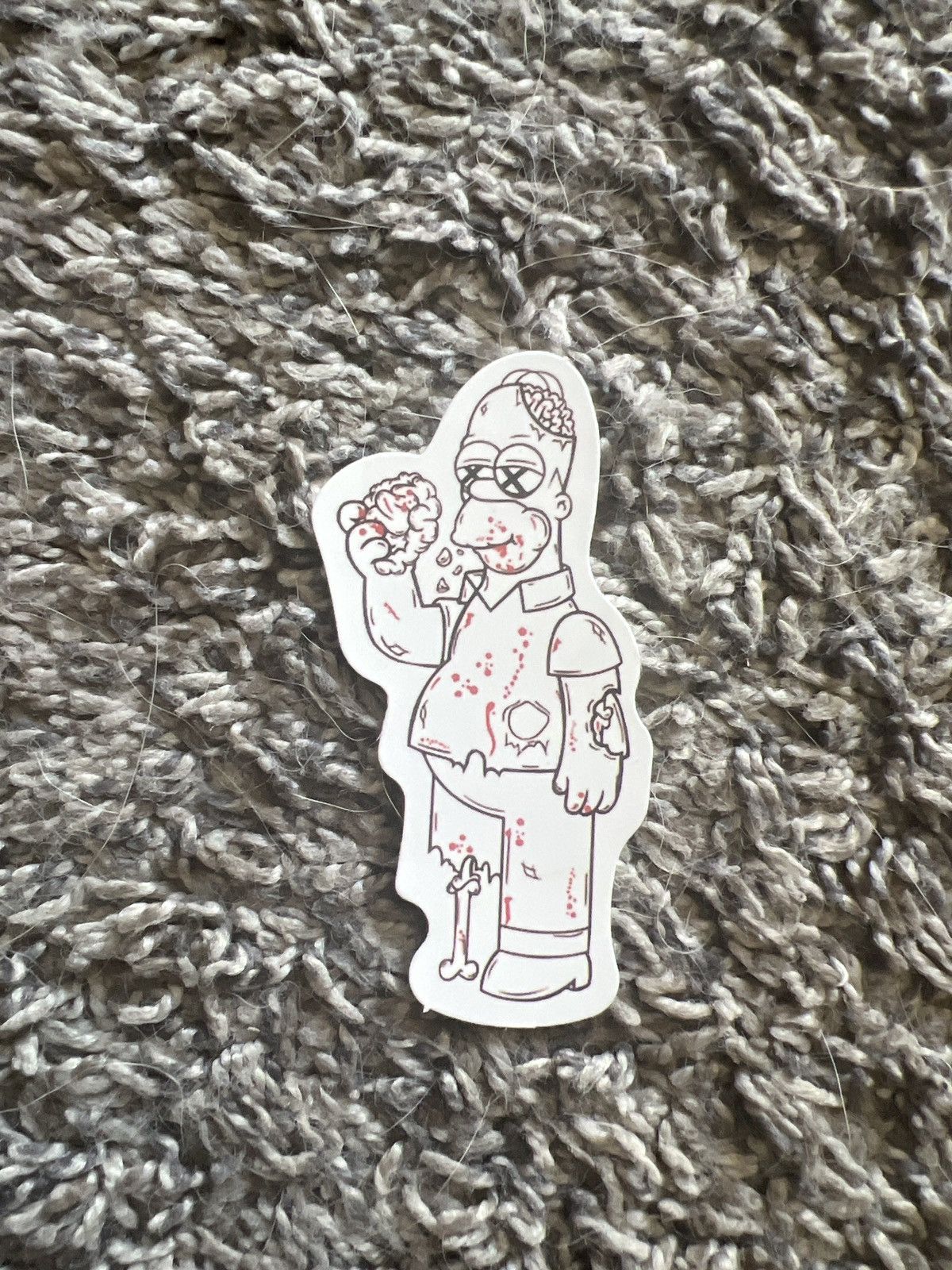 The Simpsons The Simpsons Zombie Homer Simpson Sticker Size ONE SIZE - 1 Thumbnail