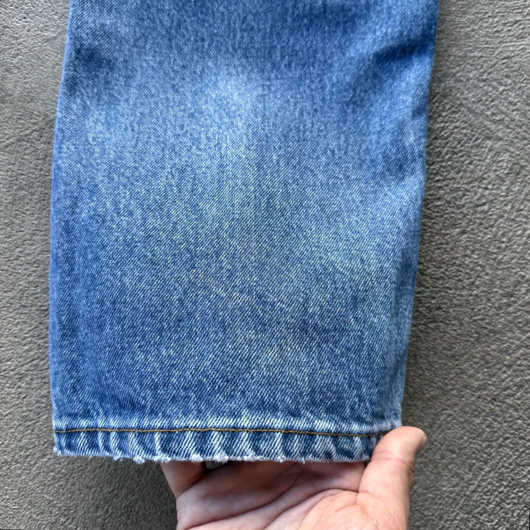 Levi's VINTAGE Levi's 505 Jeans 36x30 Blue Straight Denim Pants 80s 90s Mens Size US 36 / EU 52 - 5 Thumbnail