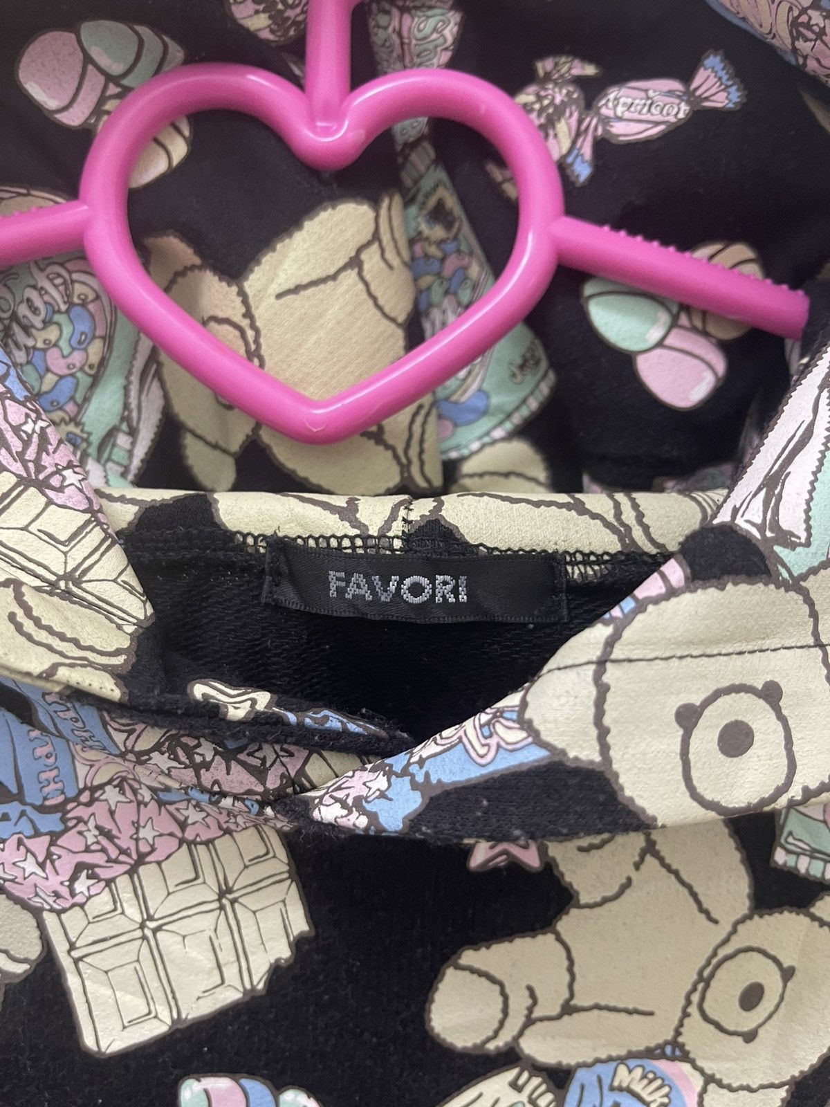 Japanese Brand Rare Vintage FAVORI Love Sweets Full All Over Print Size US M / EU 48-50 / 2 - 4 Thumbnail