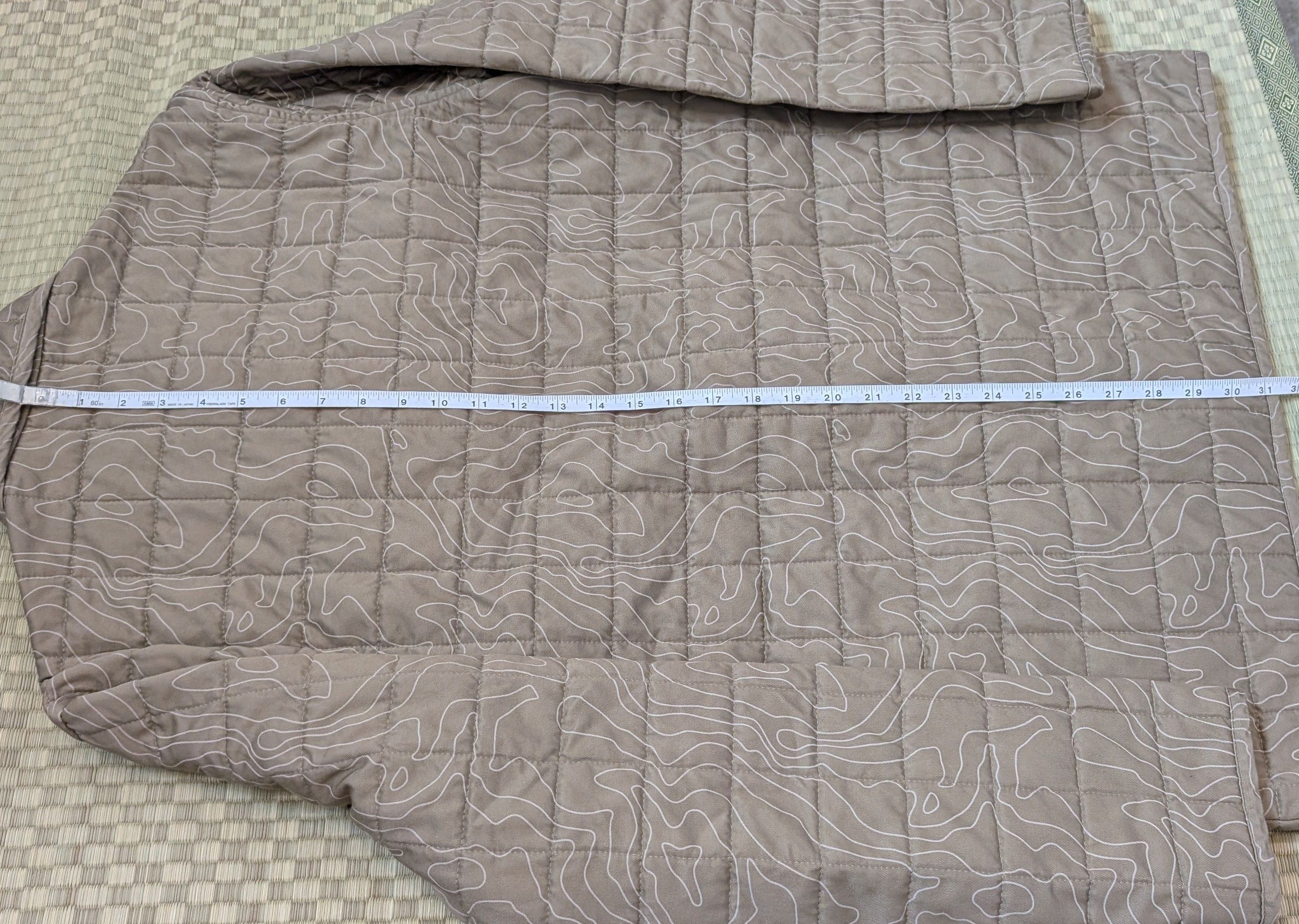 Alex Crane LNWOT Alex Crane Quilted Kite Jacket Tank Maps Cotton Size US L / EU 52-54 / 3 - 5 Thumbnail