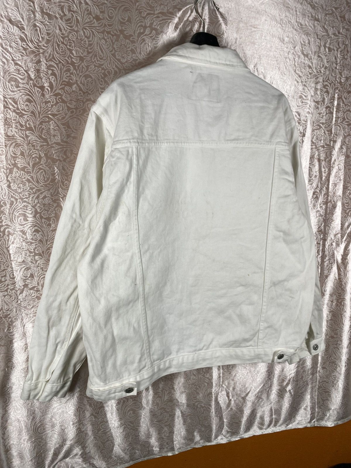 Vintage Designed Brothers N2 White Denim Jacket Vintage Workwear Size US XL / EU 56 / 4 - 11 Thumbnail