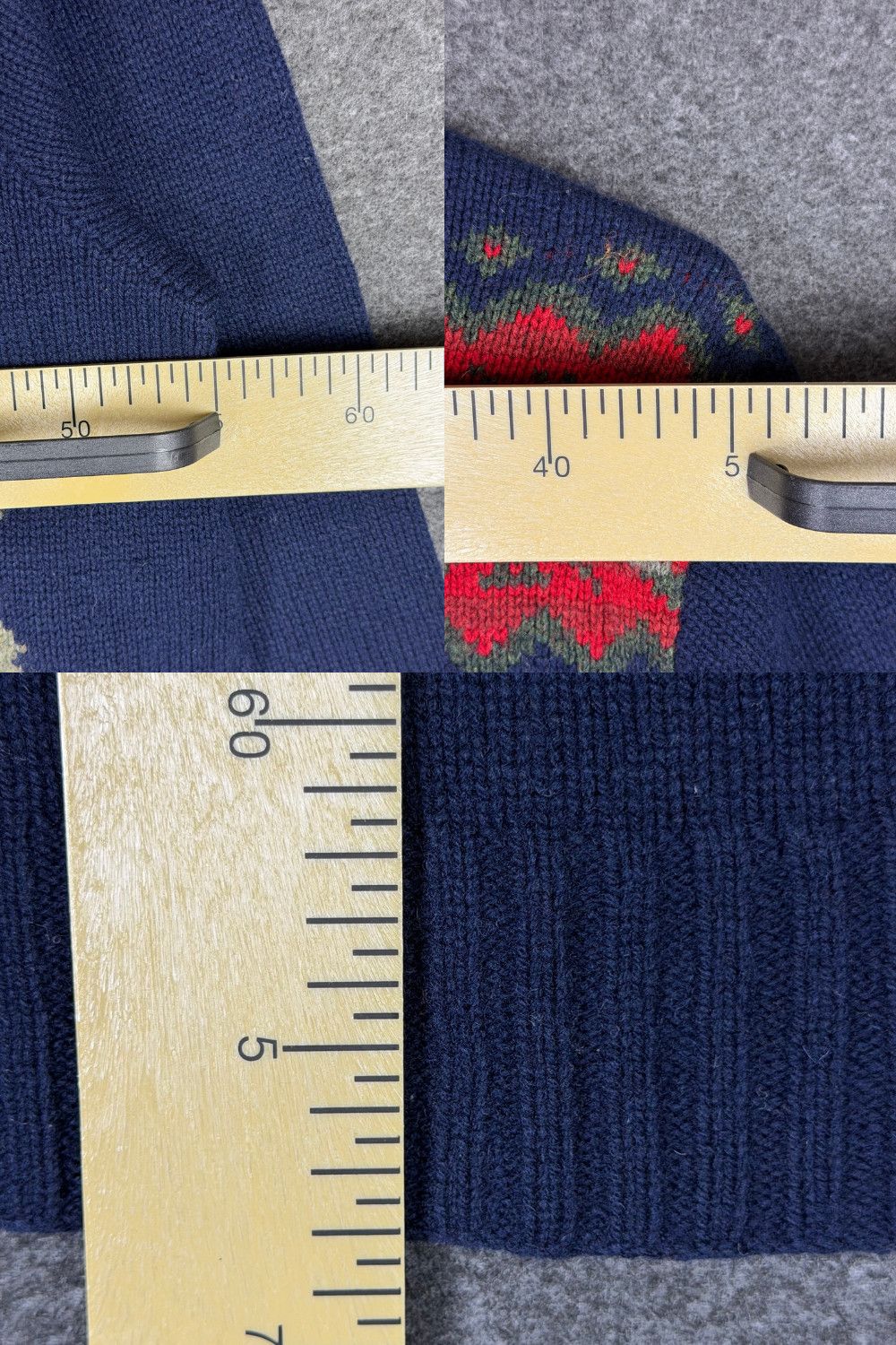 Polo Ralph Lauren Polo Ralph Lauren Hand Knit Elk Scene Sweater XL Fair Isle Size US XL / EU 56 / 4 - 13 Thumbnail