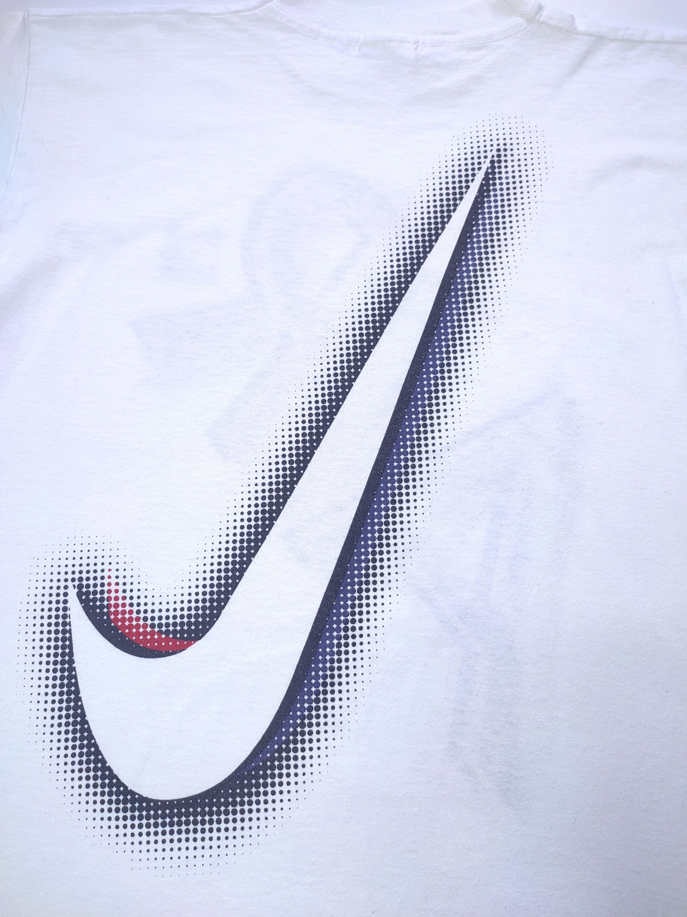 Nike × Vintage Nike Swoosh t-shirt Size US S / EU 44-46 / 1 - 8 Thumbnail