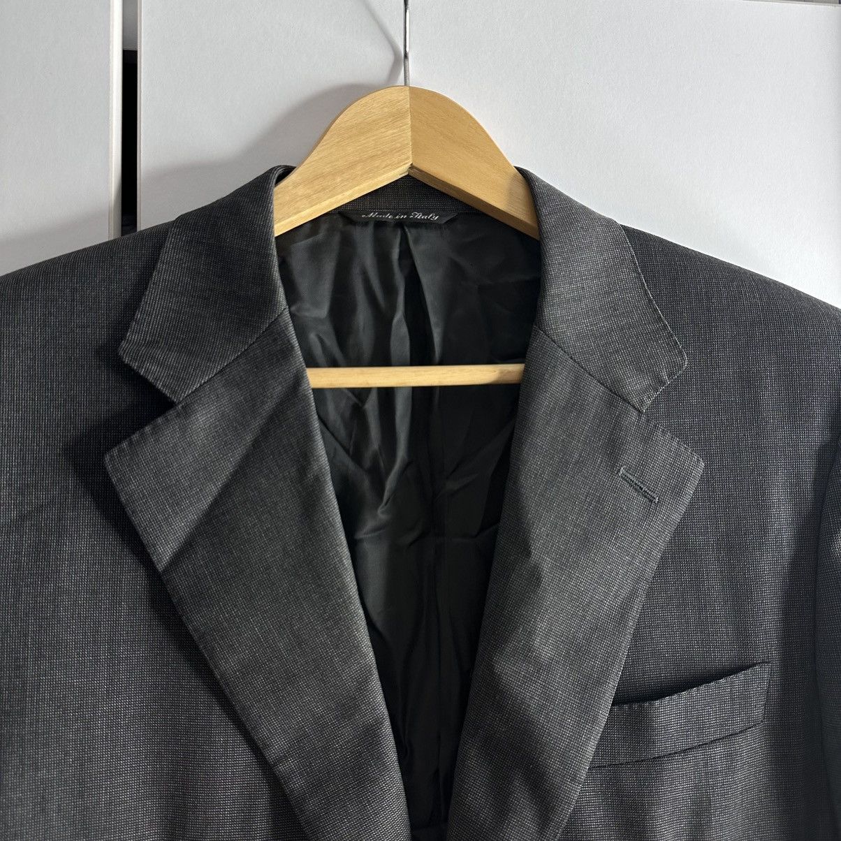 Canali Canali Wool Made in Italy Jacket Size 50R - 2 Thumbnail