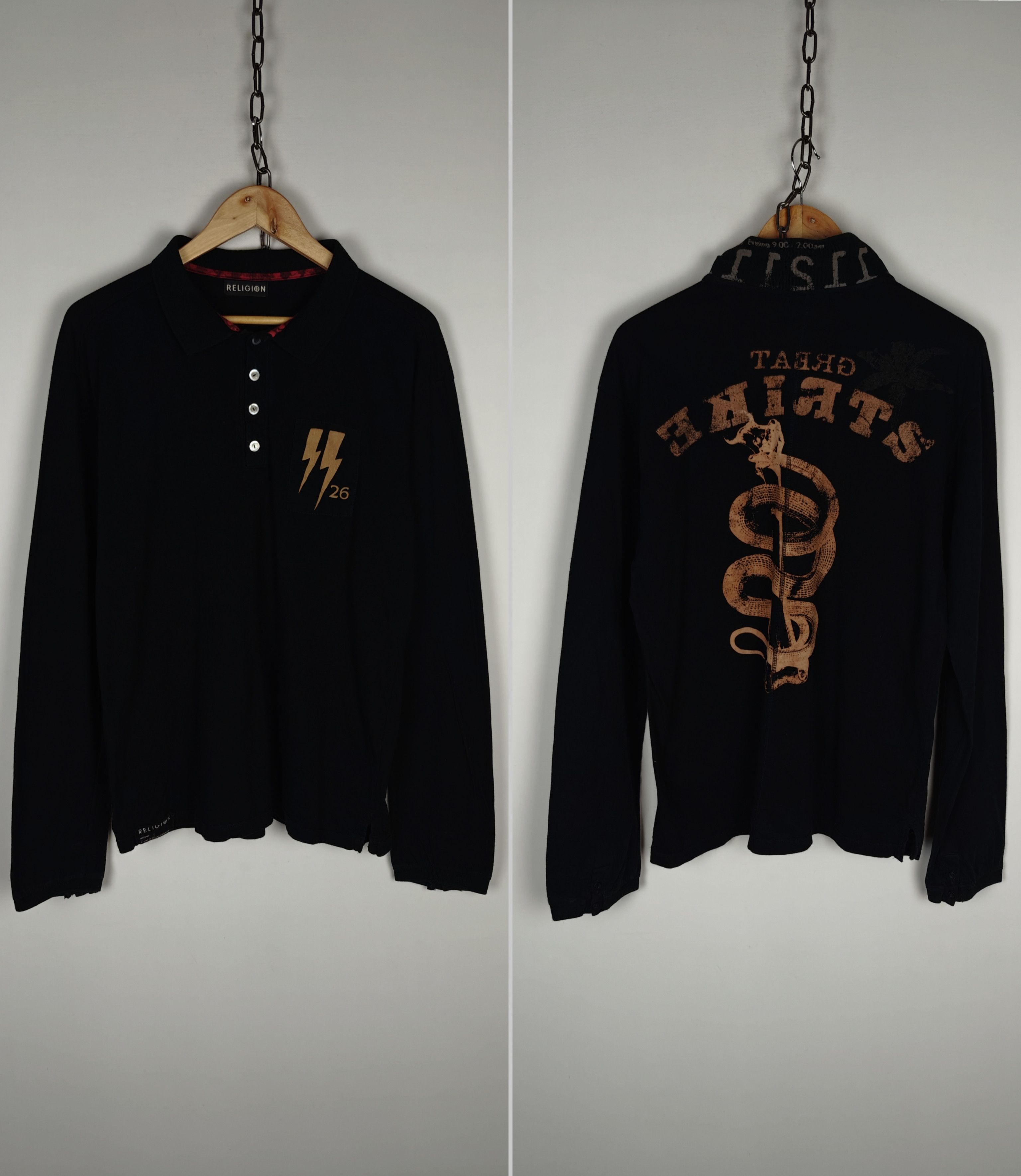 Other Religion Longsleeve Pullover Black Printed size M Size US M / EU 48-50 / 2 - 1 Thumbnail
