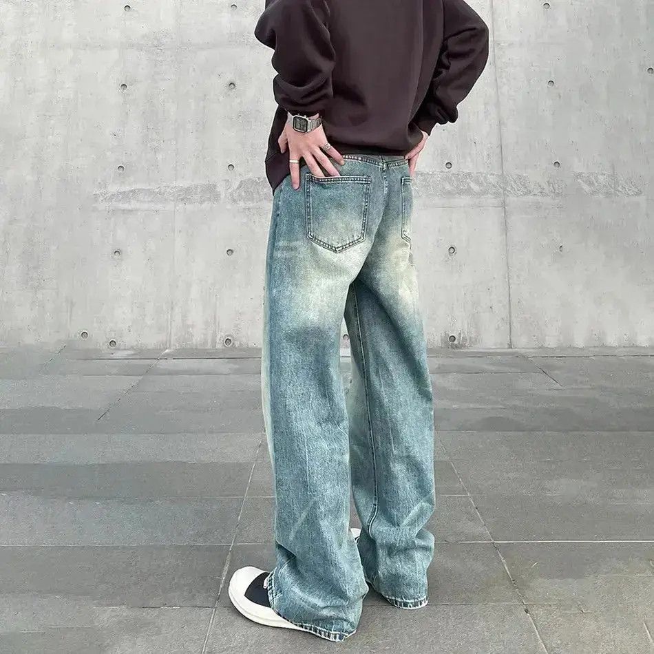Japanese Brand Baggy ripped casual jeans pants y2k vintage Size US 32 / EU 48 - 4 Thumbnail