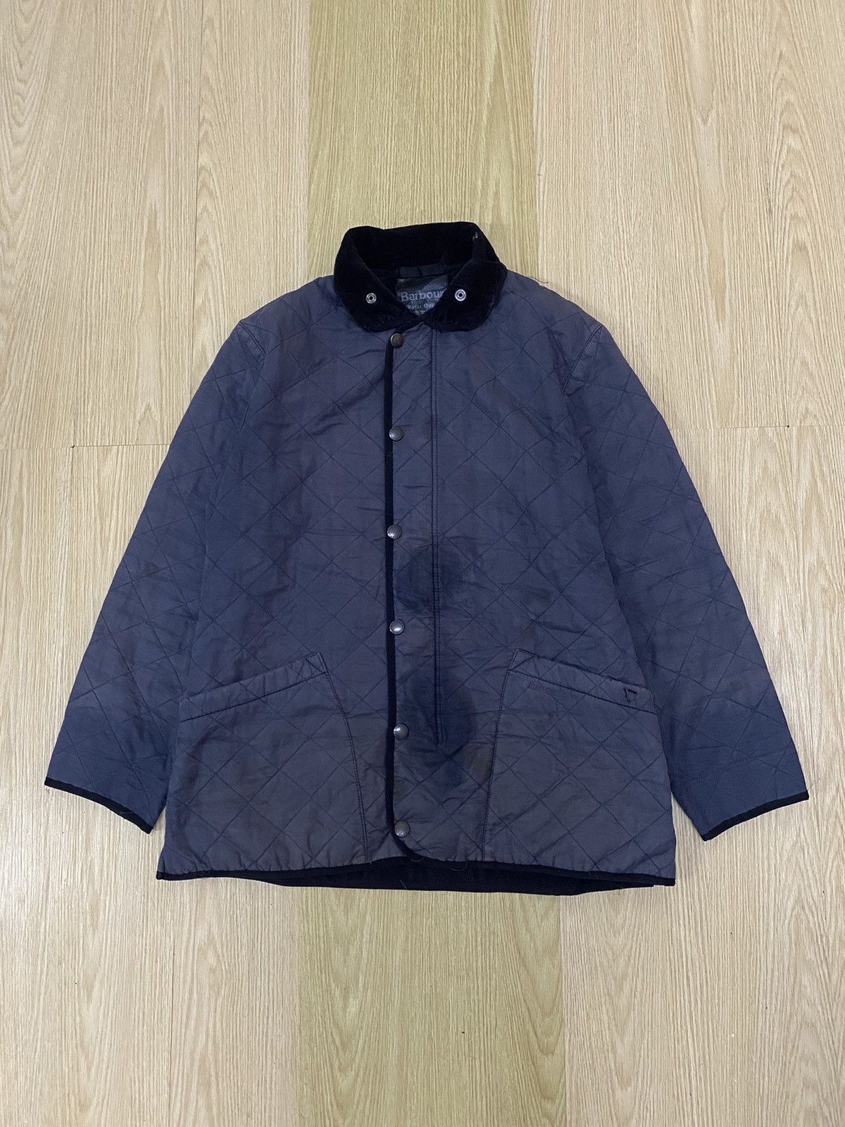 image of Barbour Polar Quilts Jacket in Black, Men's (Size Large)