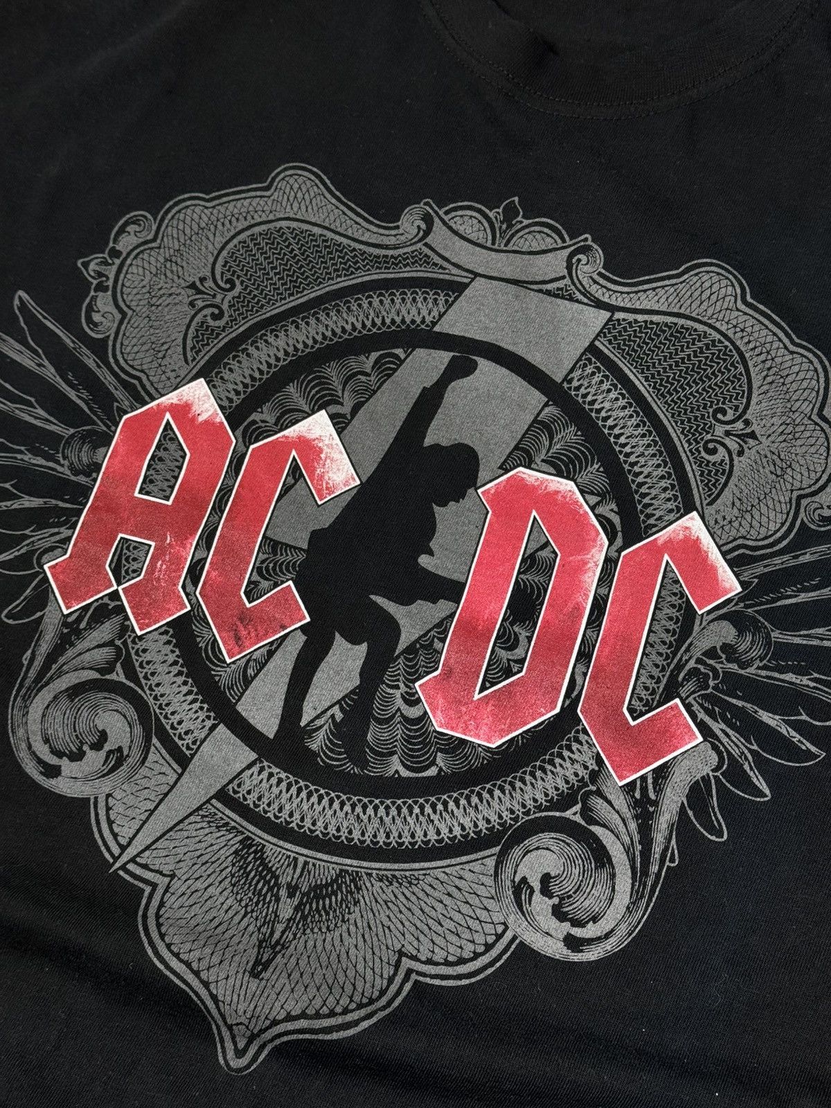 Band Tees AC/DC Black Ice Tour 2009-2010 T-Shirt merchandise Size US XL / EU 56 / 4 - 3 Thumbnail