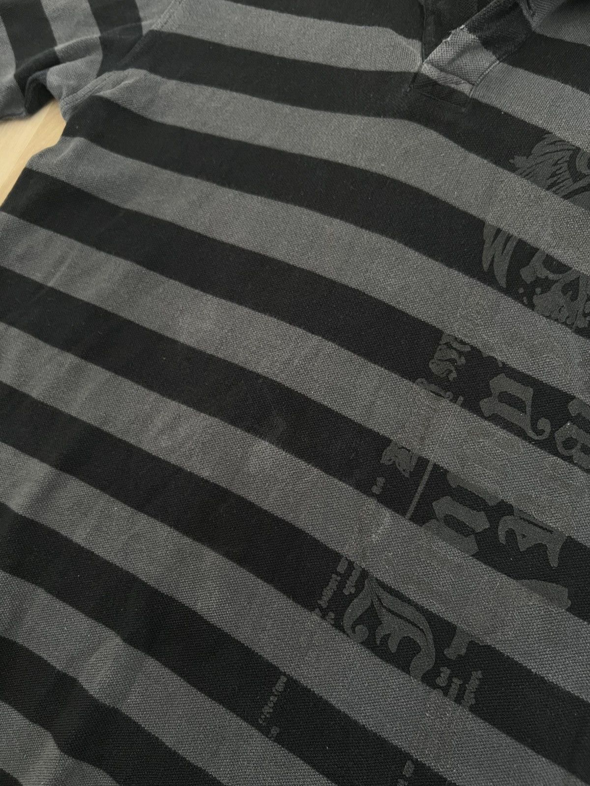 Japanese Brand Y2k drain jimmy’s brand drain affliction style polo Size US M / EU 48-50 / 2 - 6 Thumbnail