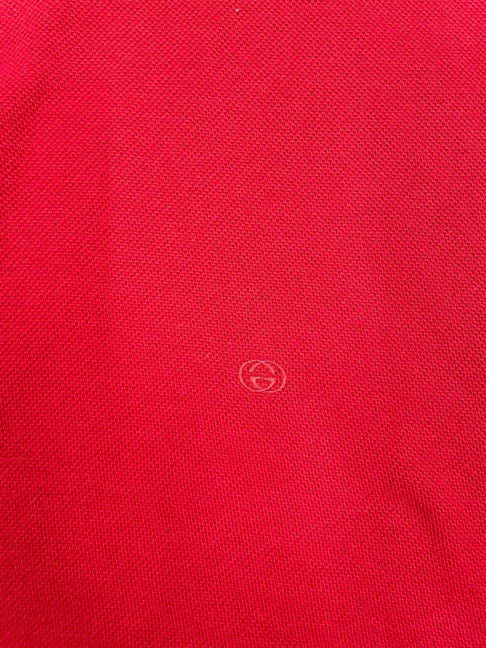 Gucci Gucci Women Polo Shirt Red White Size M Size M / US 6-8 / IT 42-44 - 5 Thumbnail
