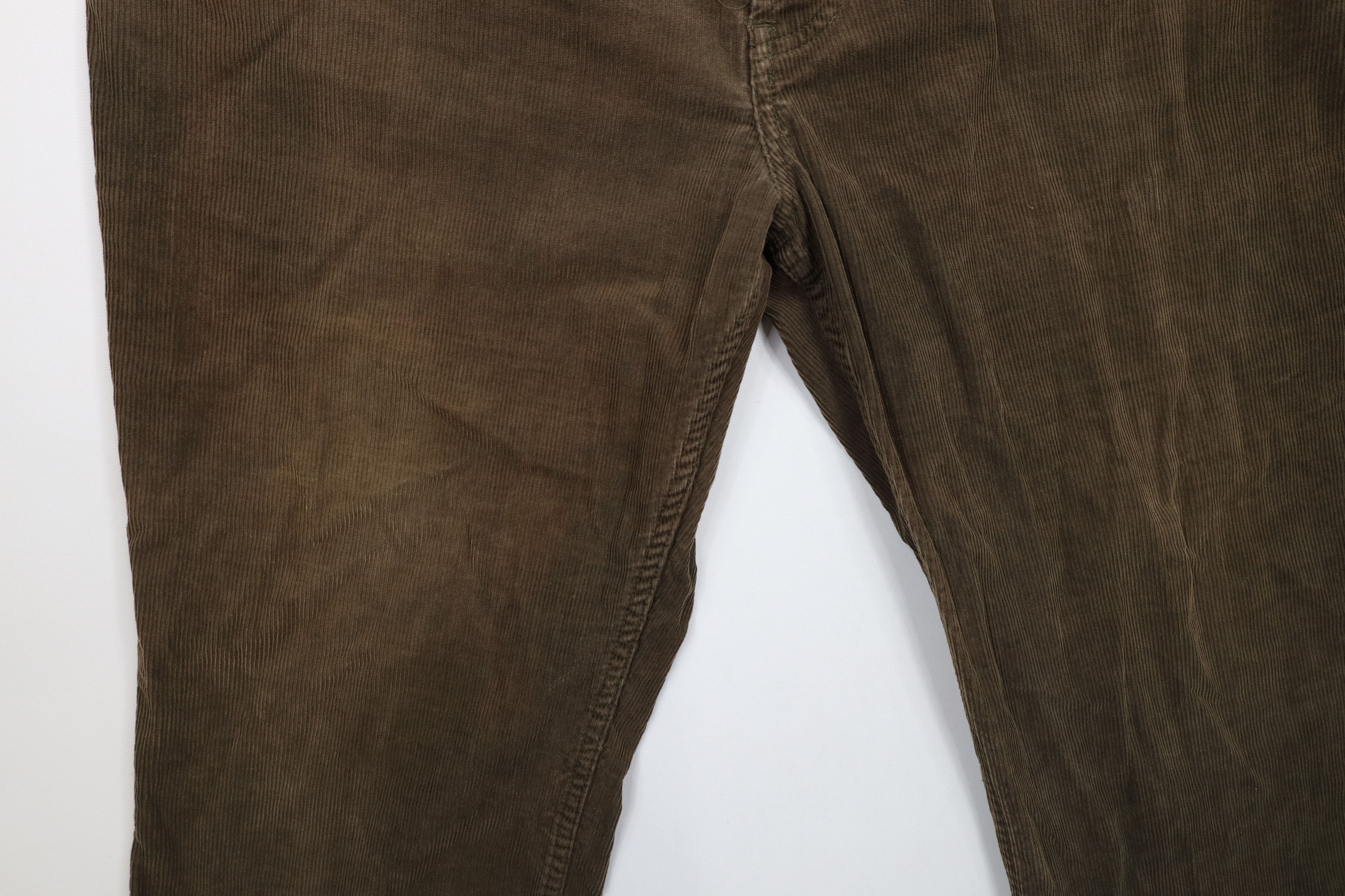 Gap × Vintage Vintage Y2K 2004 Gap Button Fly Wide Leg Corduroy Pants Size US 38 / EU 54 - 6 Thumbnail