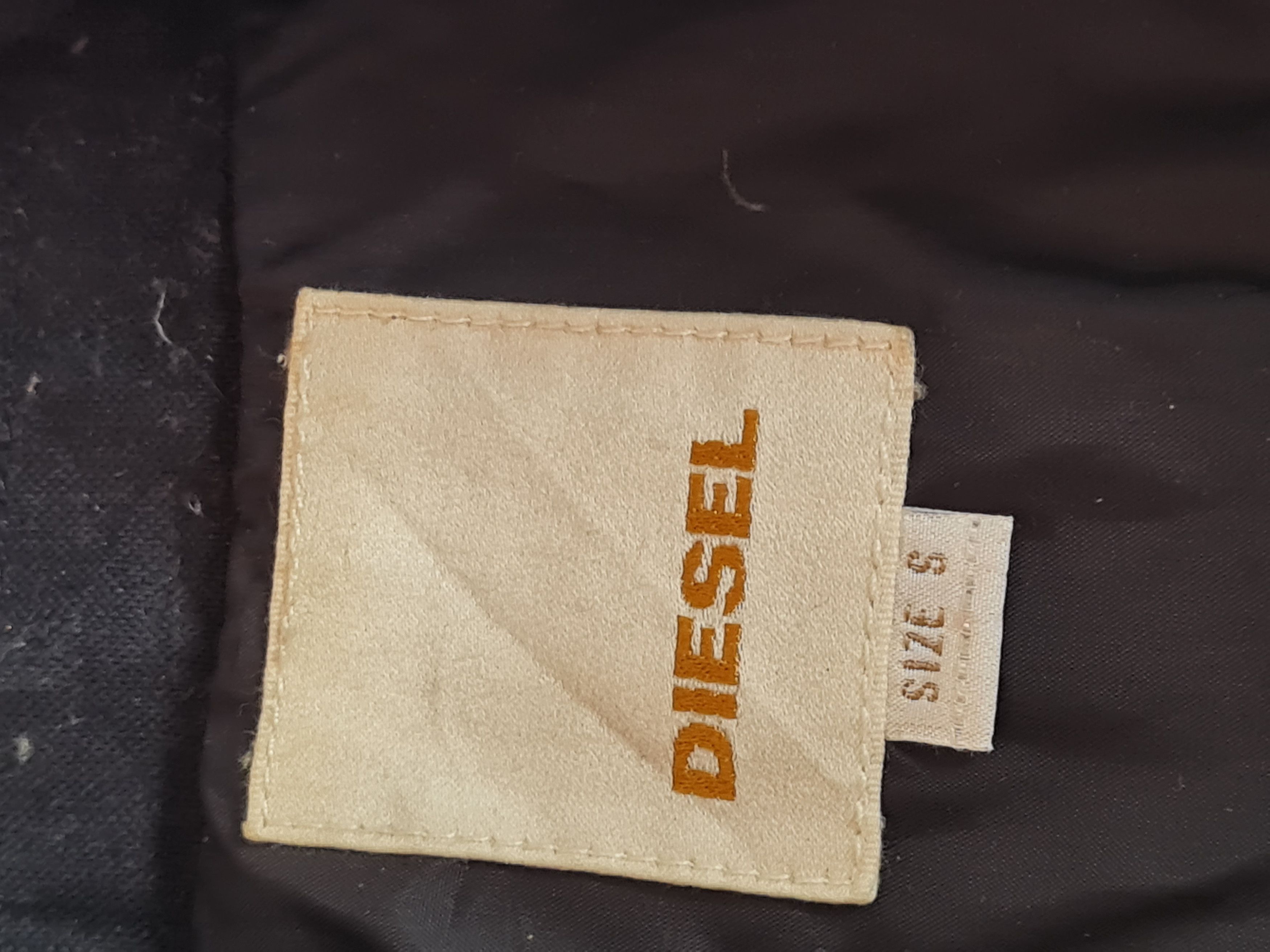 Diesel × Vintage Vintage Diesel Jacket Black Size S / US 4 / IT 40 - 9 Thumbnail