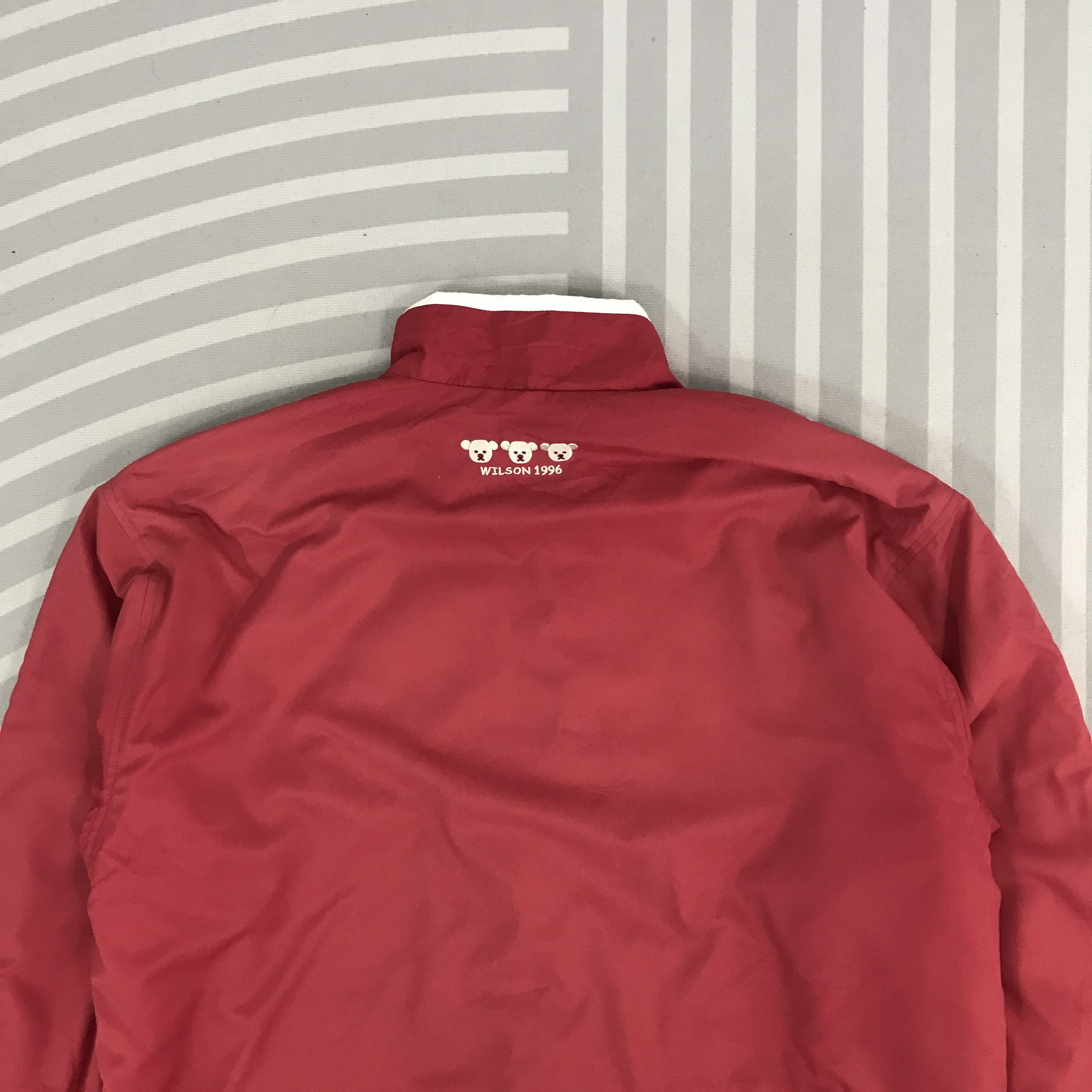 Vintage × Wilson Vintage Wilson bear windbreaker Jacket Size US L / EU 52-54 / 3 - 4 Thumbnail